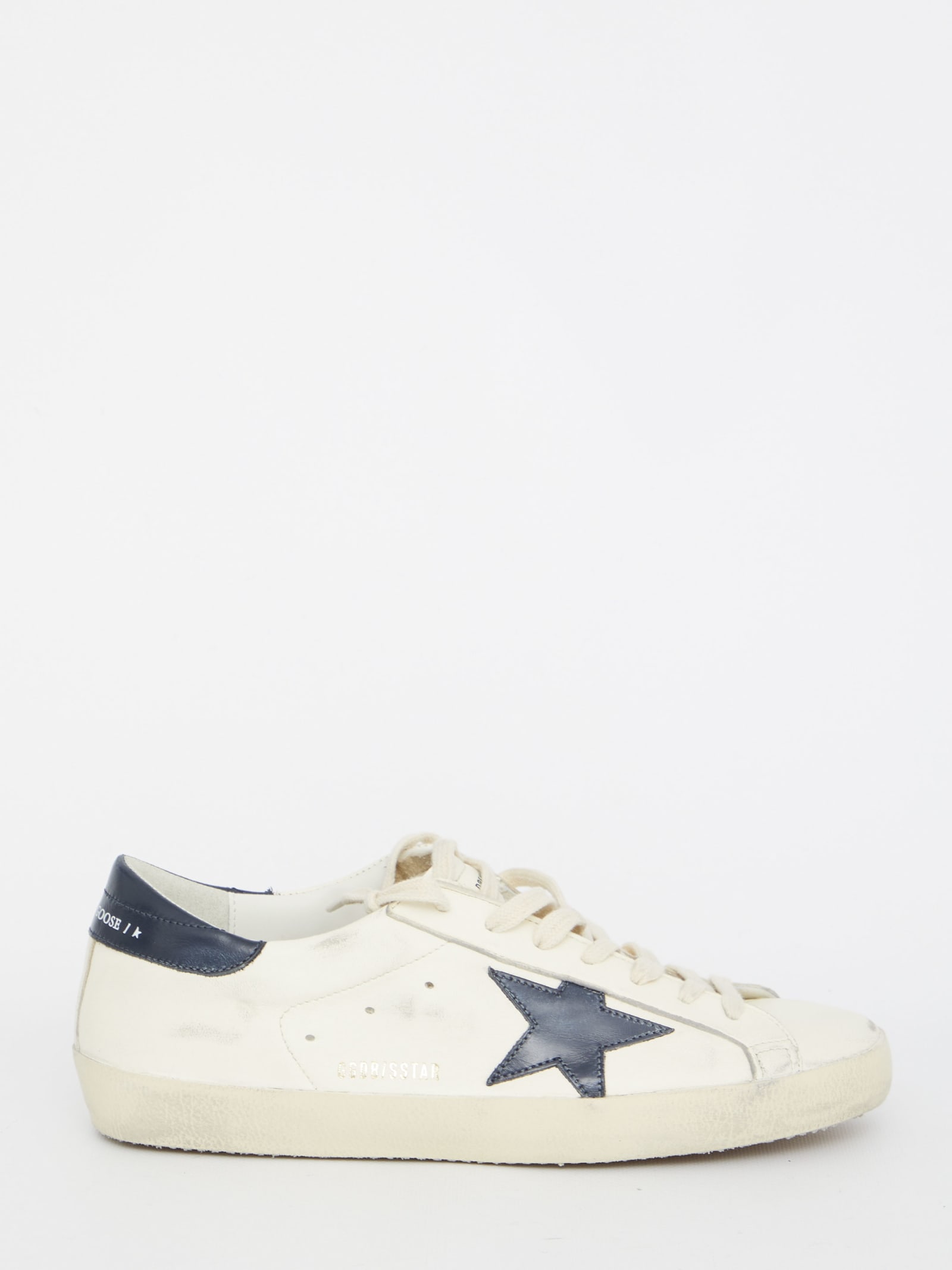 Shop Golden Goose Super-star Sneakers In Beige