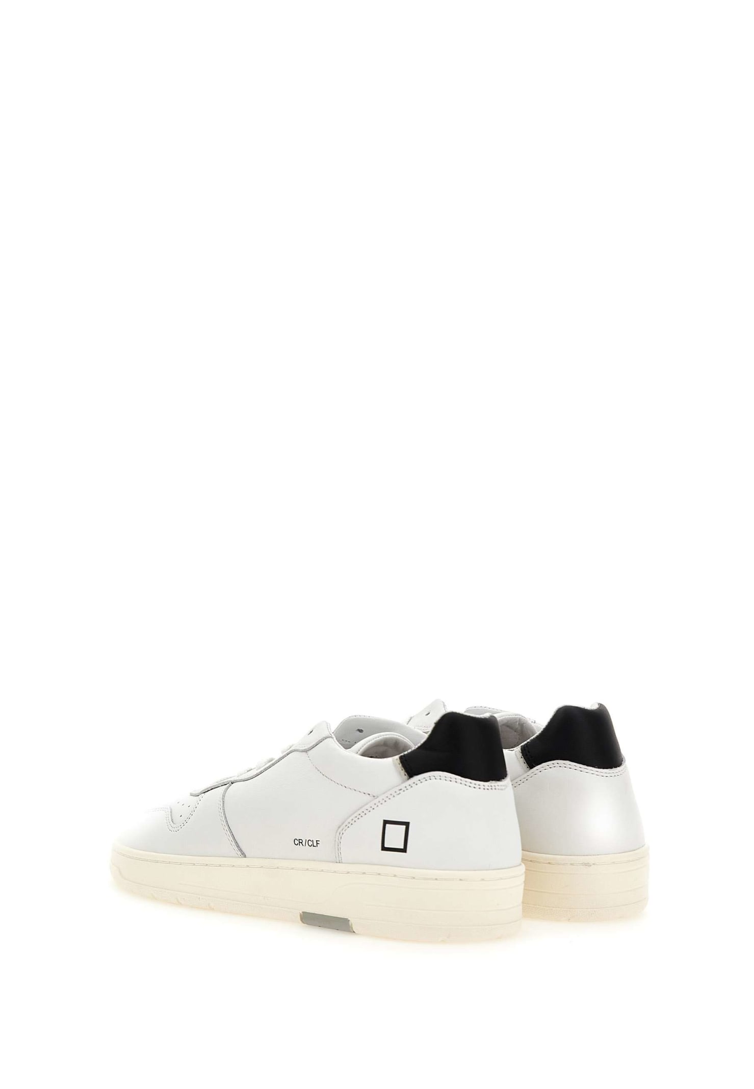 Shop Date Court Calf Sneakers In White