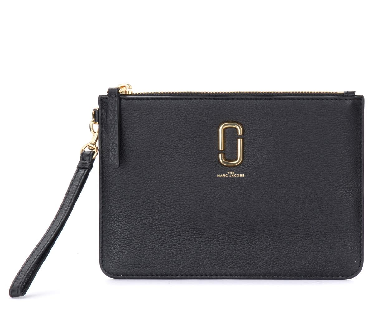 Black Leather The Marc Jacobs The Softshot Purse