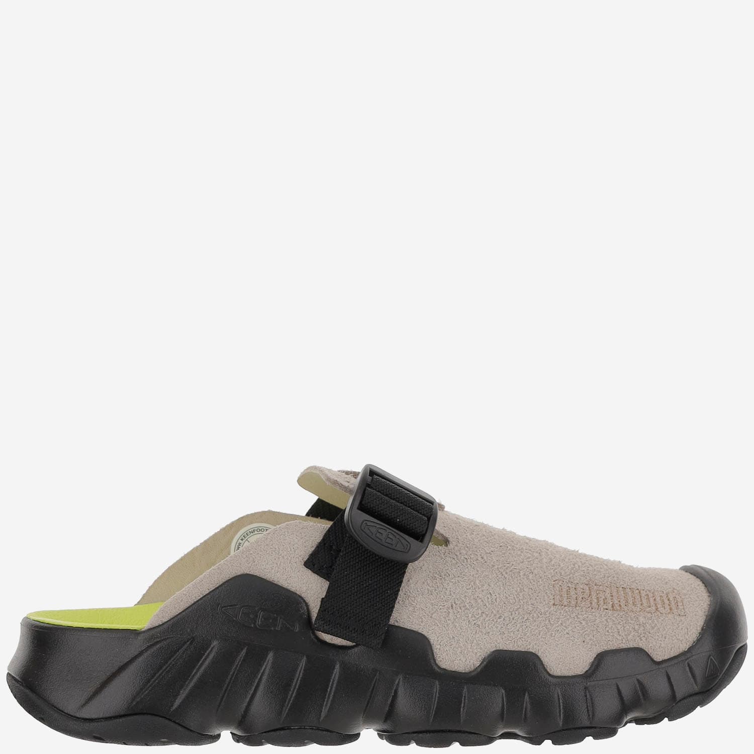 Keen Beige Slip On Sandals In Gray