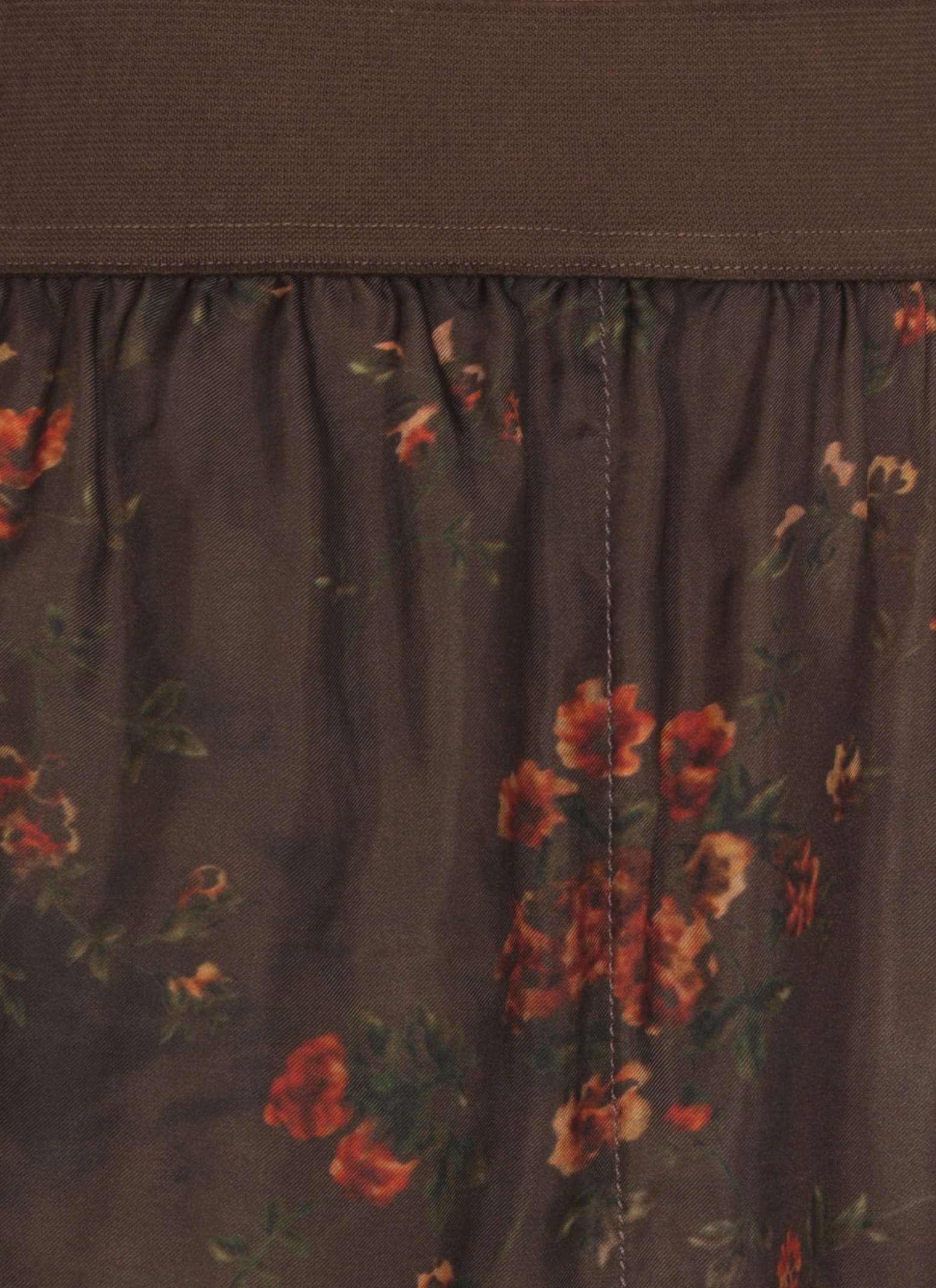 Uma Wang Palmer Baggy-fit Pants In Brown