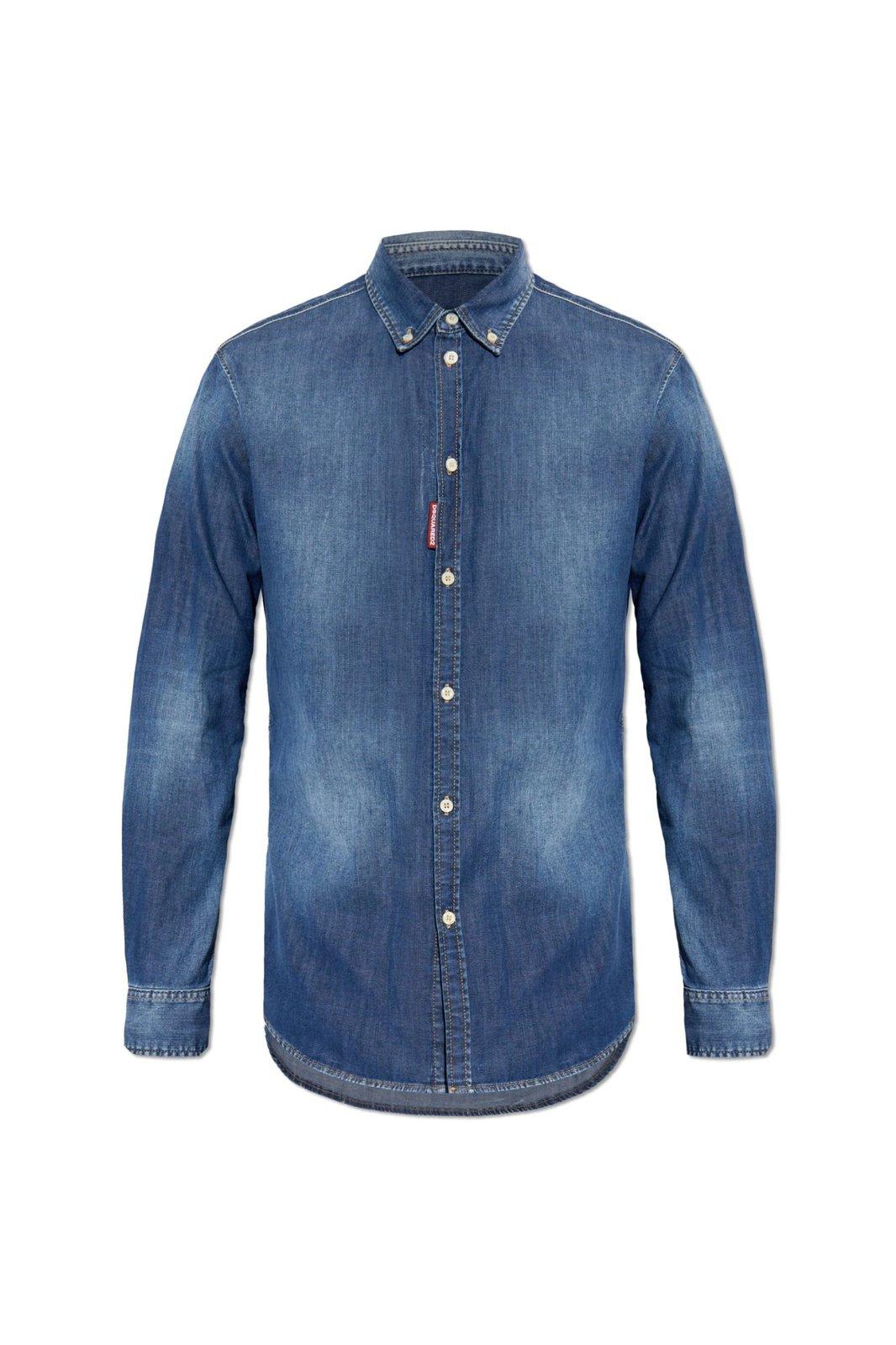 Long-sleeved Denim Shirt