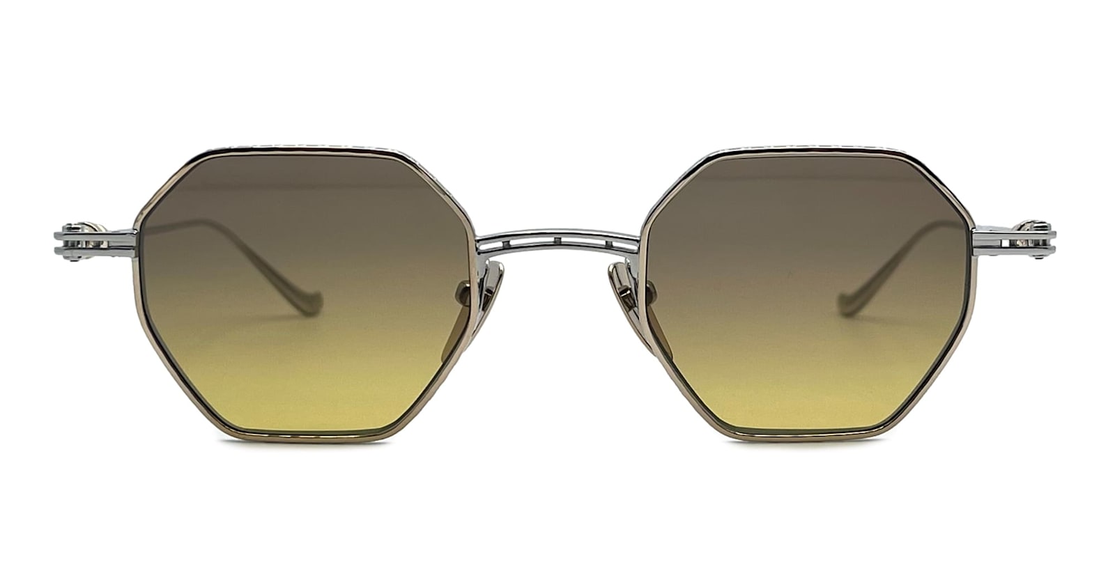 Evaculation - Gold Plated / Shiny Silver Sunglasses