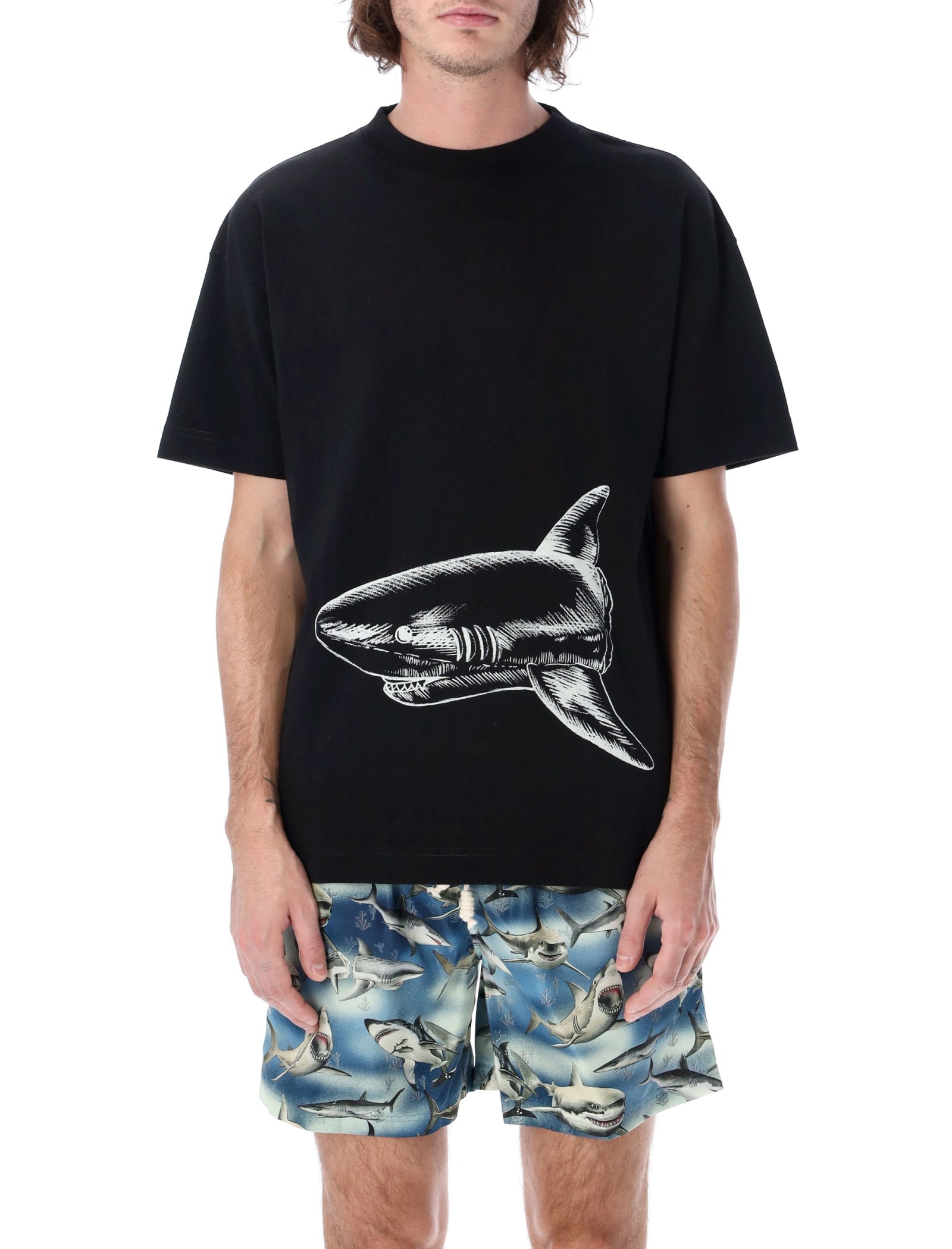 Palm Angels Broken Shark Classic T-shirt