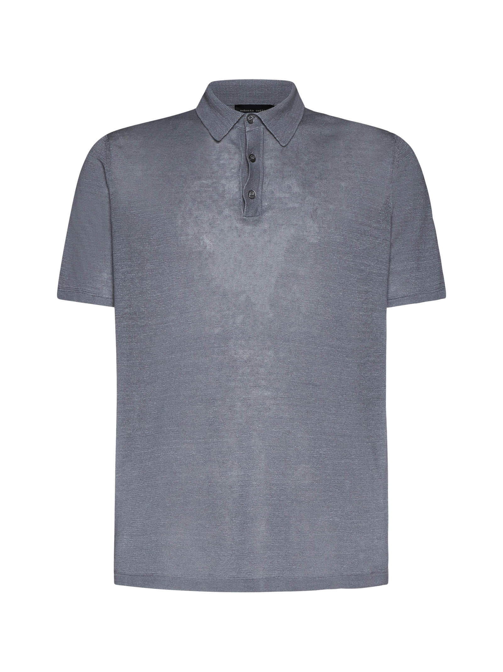 Shop Roberto Collina Polo Shirt In Grey