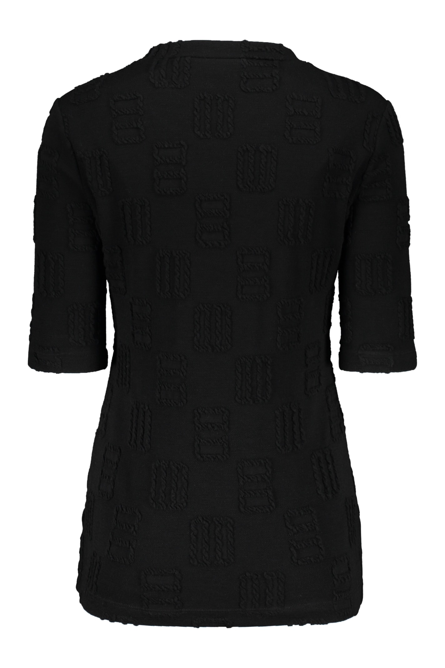Shop Ambush Wool Blend T-shirt In Black