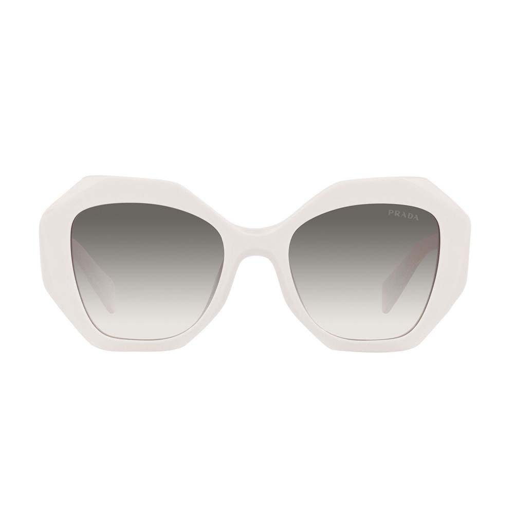 Prada Sunglasses In Avorio/grigio Sfumato