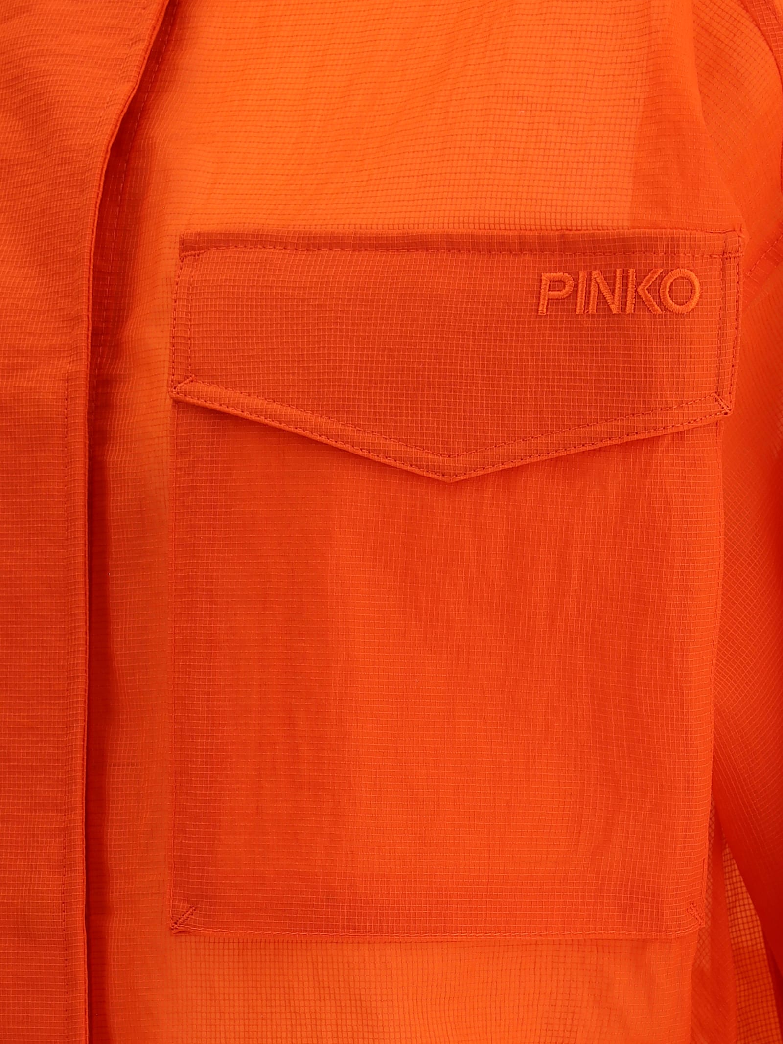 Pinko Cropped Jacket Contemporary Adjustable Hem