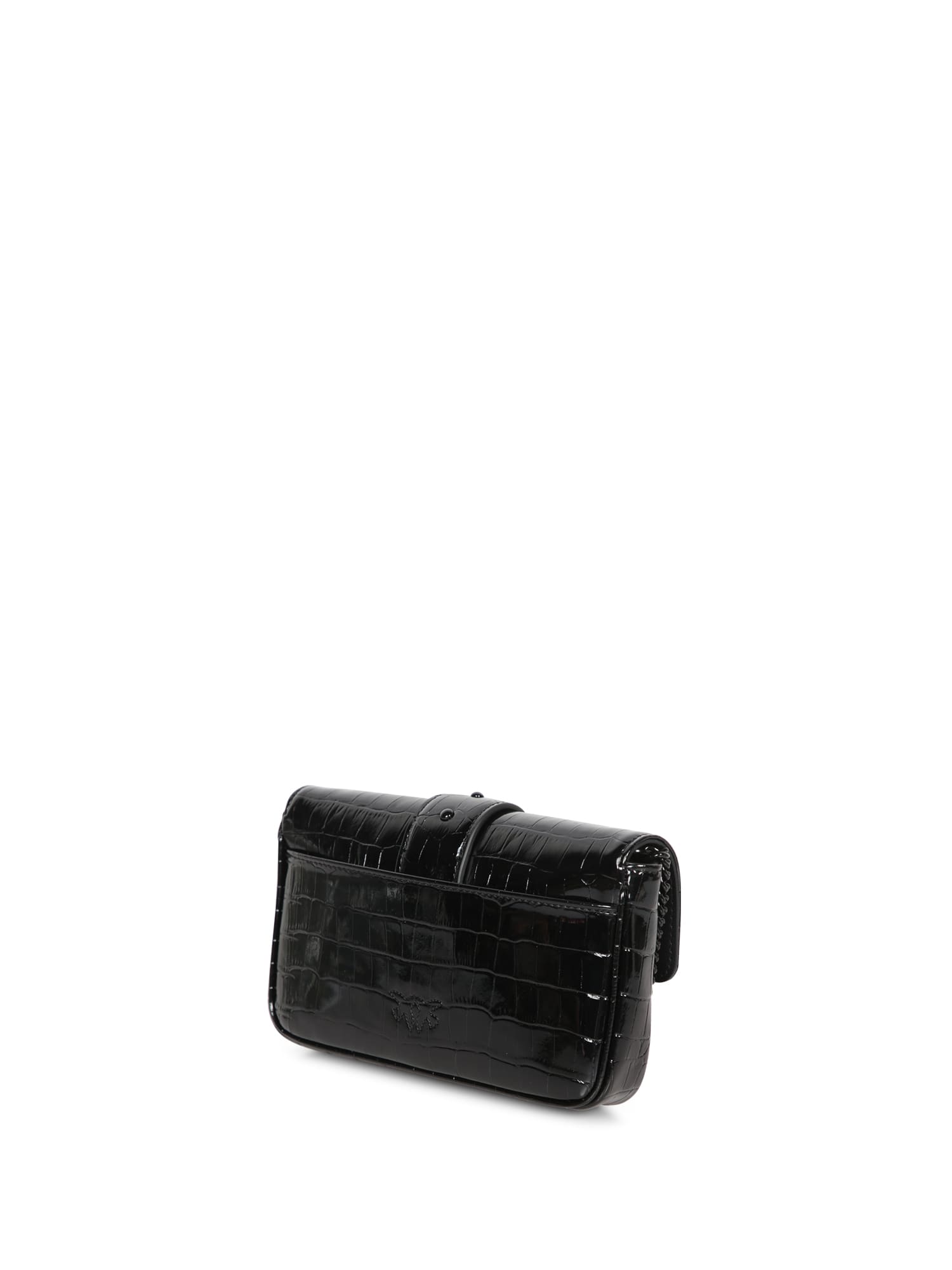 Shop Pinko Love Pocket Black Bag