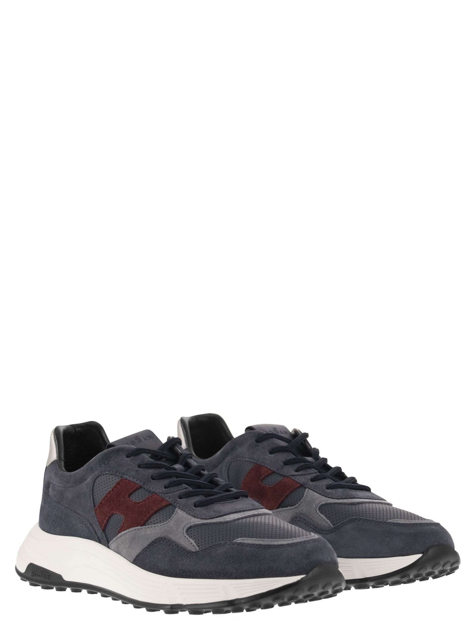 Shop Hogan Sneakers Hyperlight In Grey