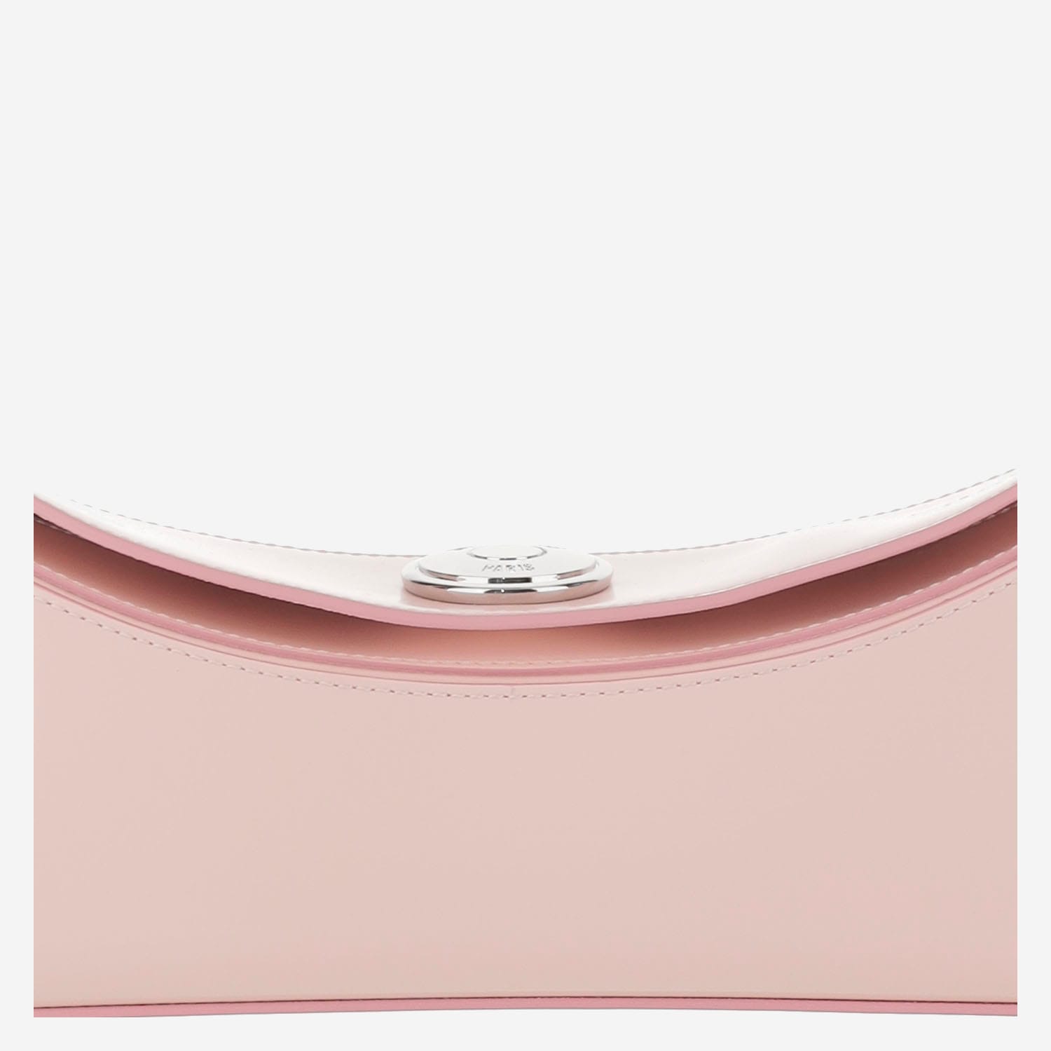 Jacquemus Smooth Pink Leather Le Calisso Handbag In Pink