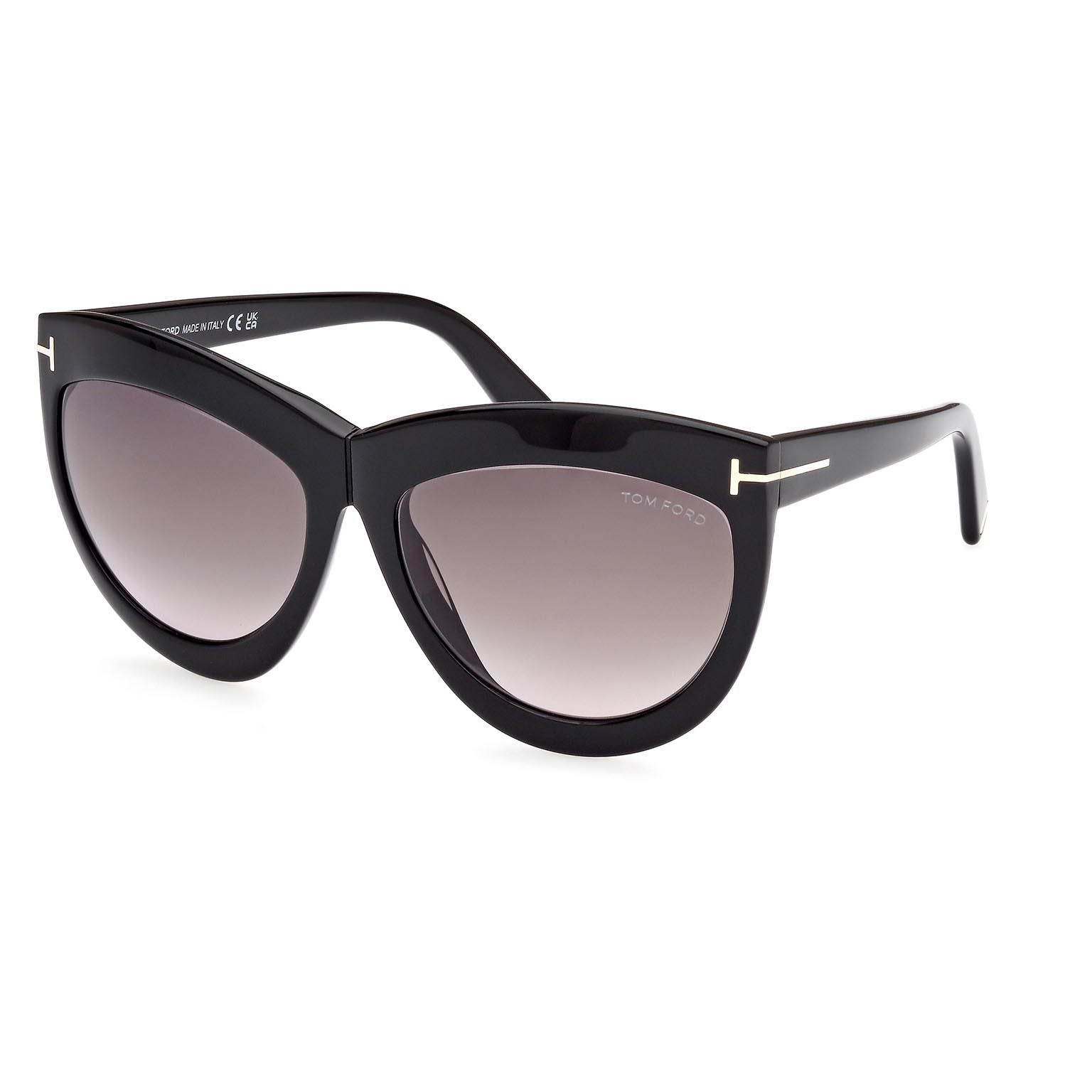 Shop Tom Ford Sunglasses In Nero/grigio