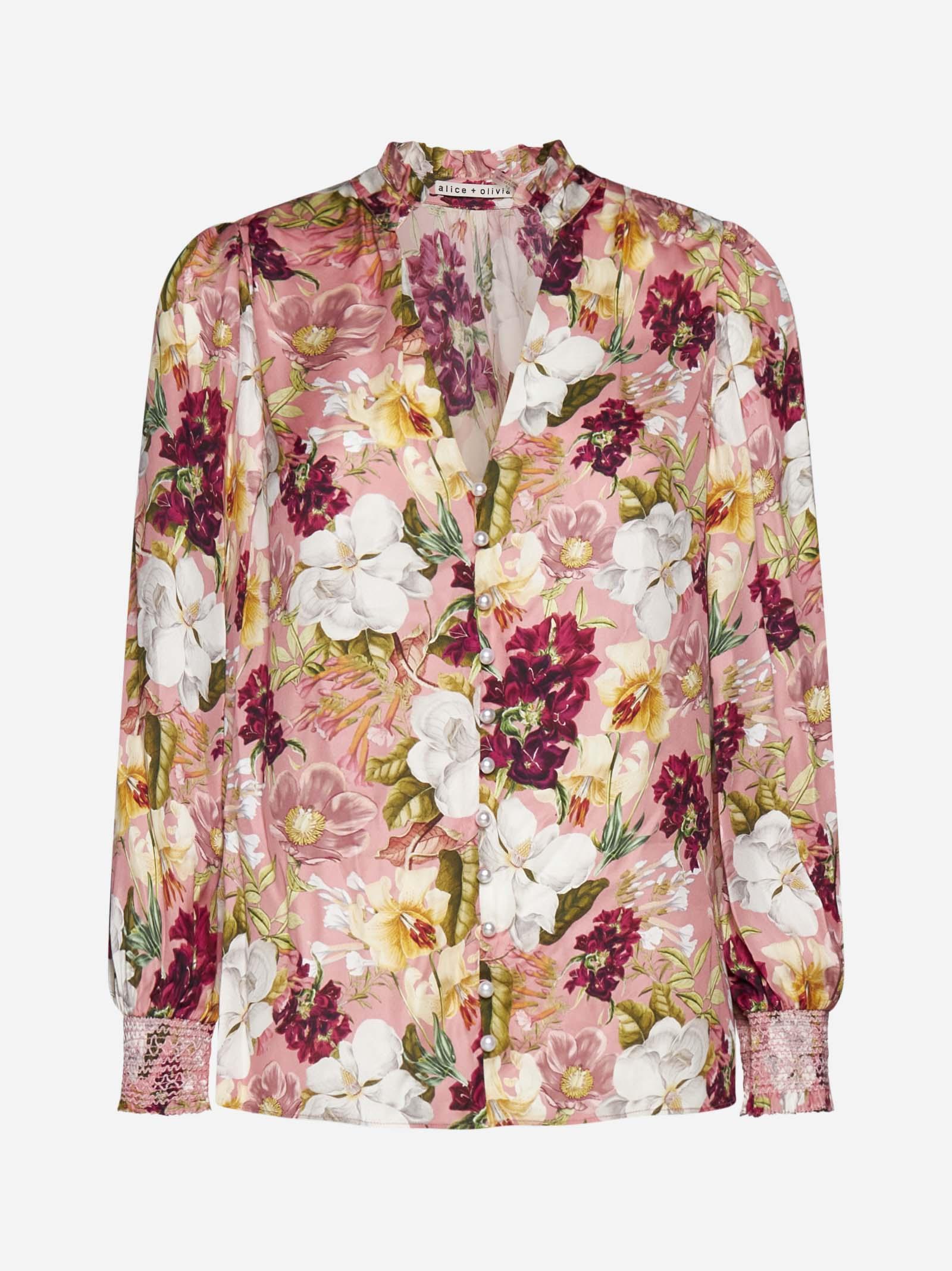 Reilly Floral Print Viscose Blouse