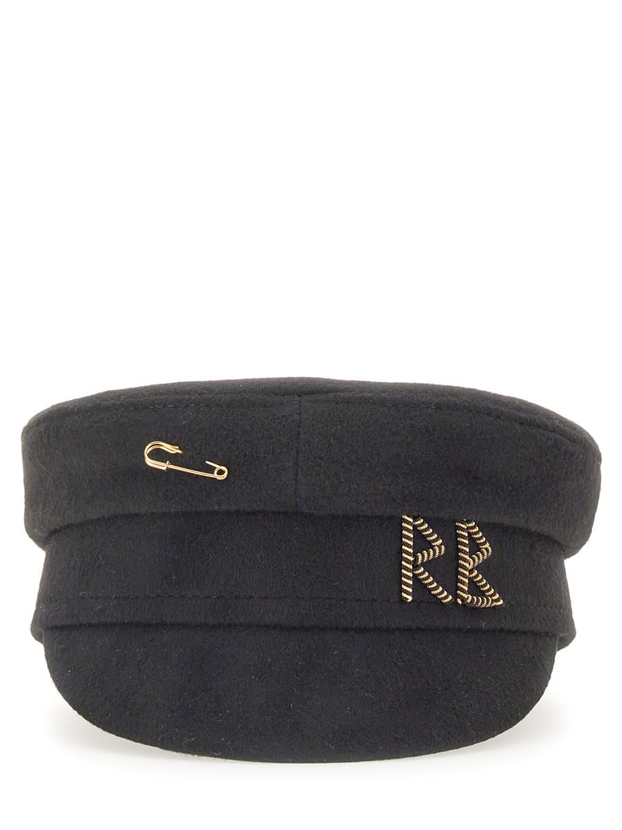 Shop Ruslan Baginskiy Baker Boy Hat In Black