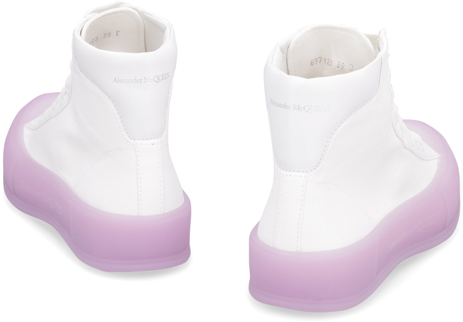 Alexander Mcqueen Women's Da Skate Chunky Sneakers In White