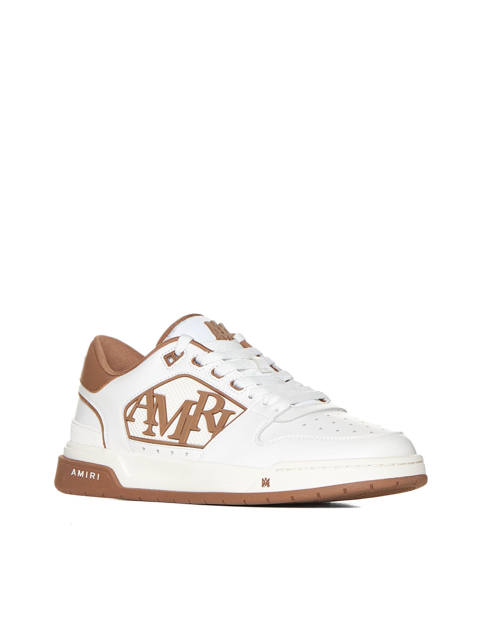 Shop Amiri Sneakers In White Brown