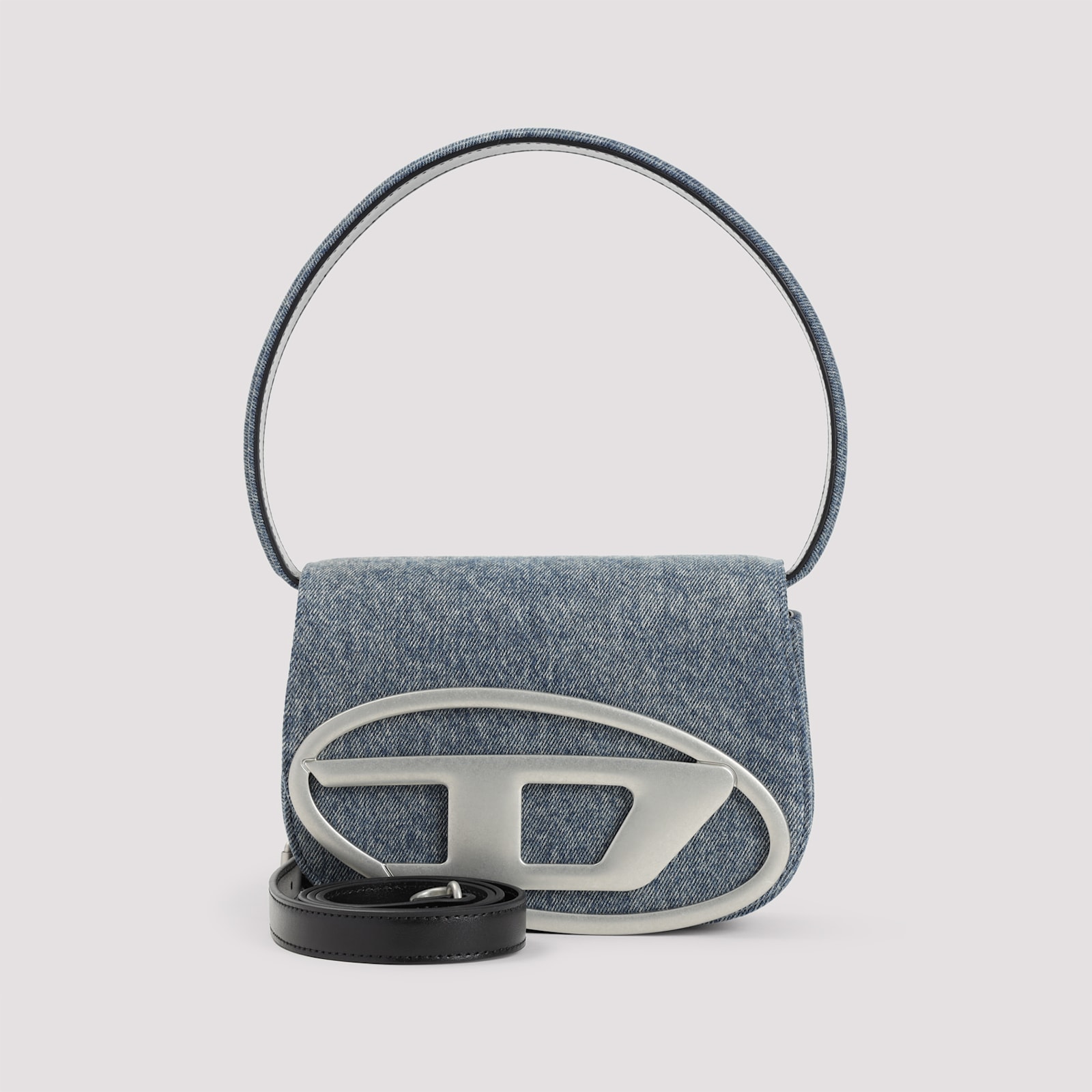 Diesel 1dr Denim Shoulder Bag