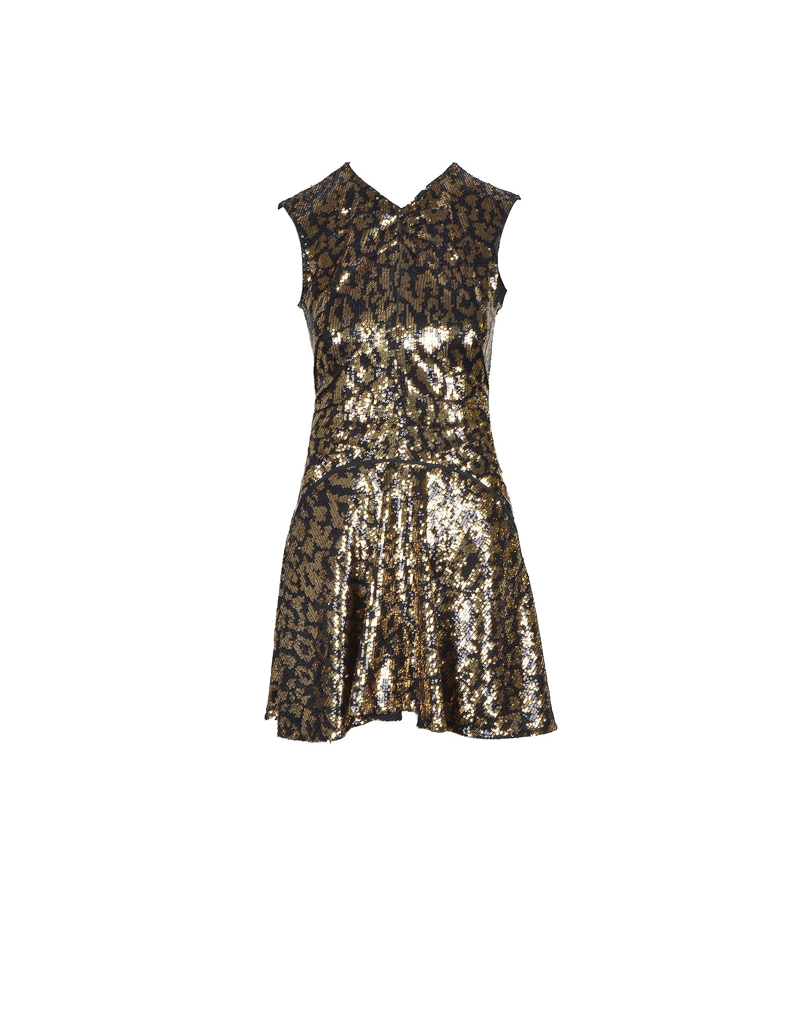 N.21 N°21 Womens Black / Gold Dress