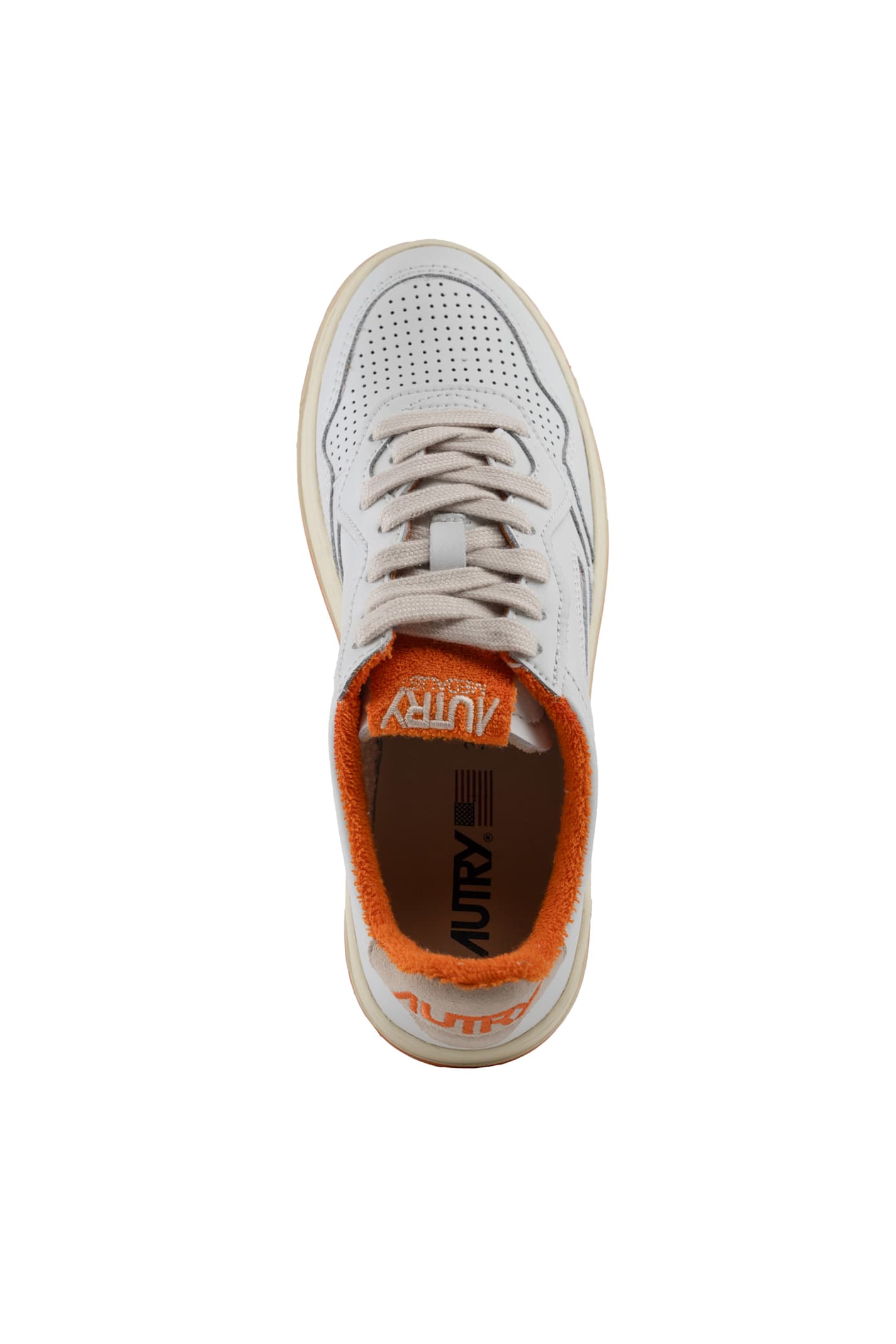Autry Medalist Low Sneakers In Leather