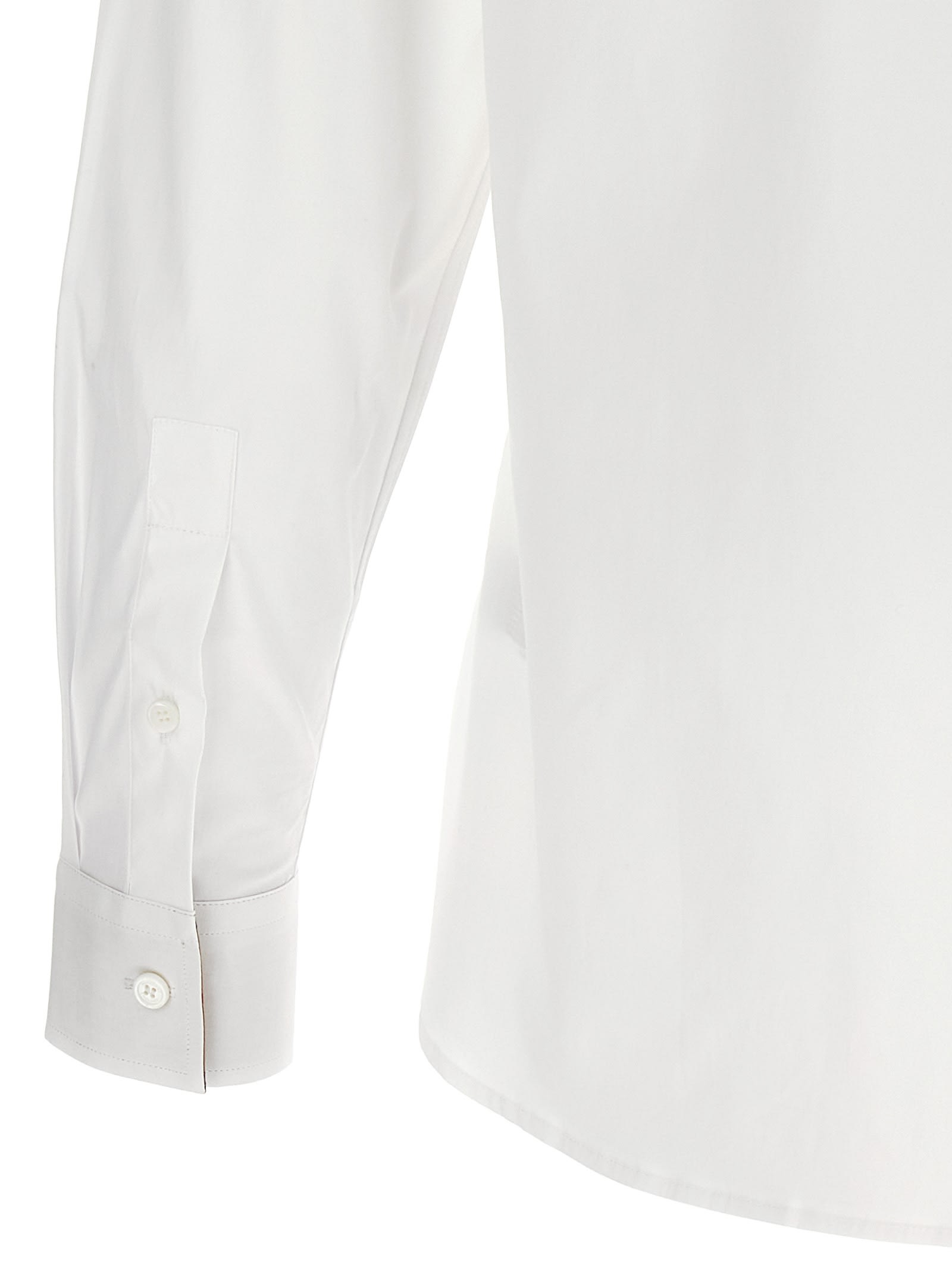 Shop Burberry Sherfield Shirt In White