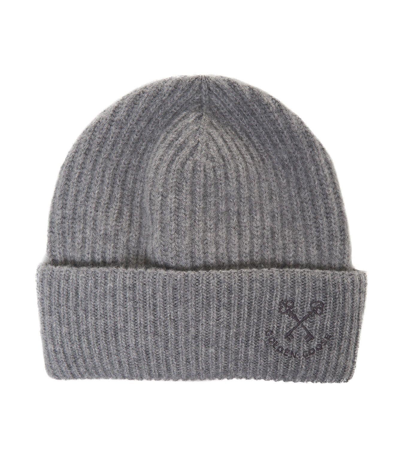 Logo Embroidered Ribbed-knit Beanie