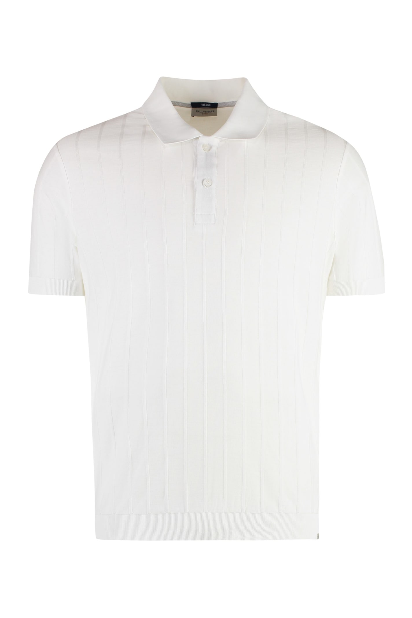 Shop Paul&amp;shark Short Sleeve Cotton Polo Shirt