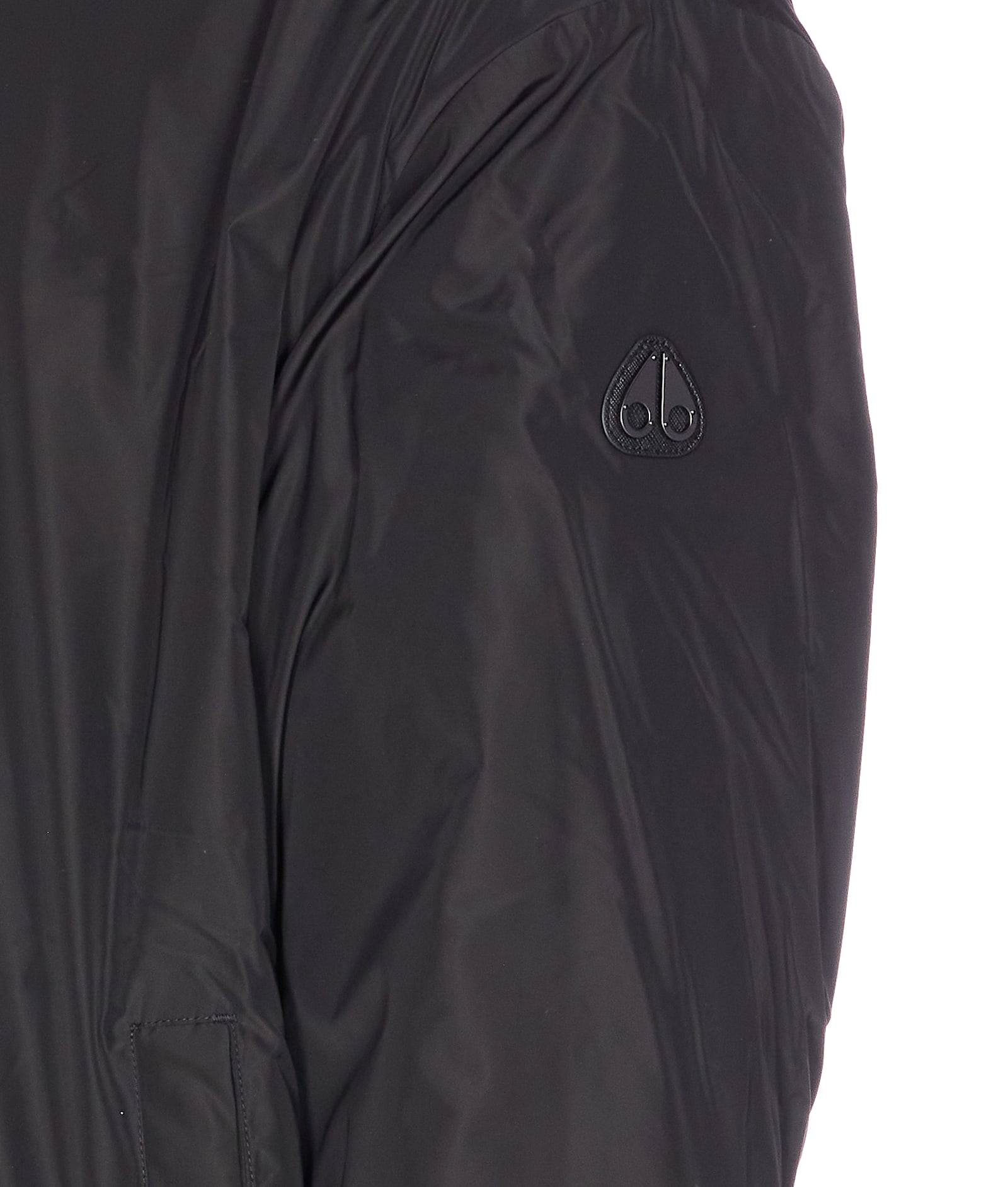 Moose Knuckles Borden Bunny Jacket In Black