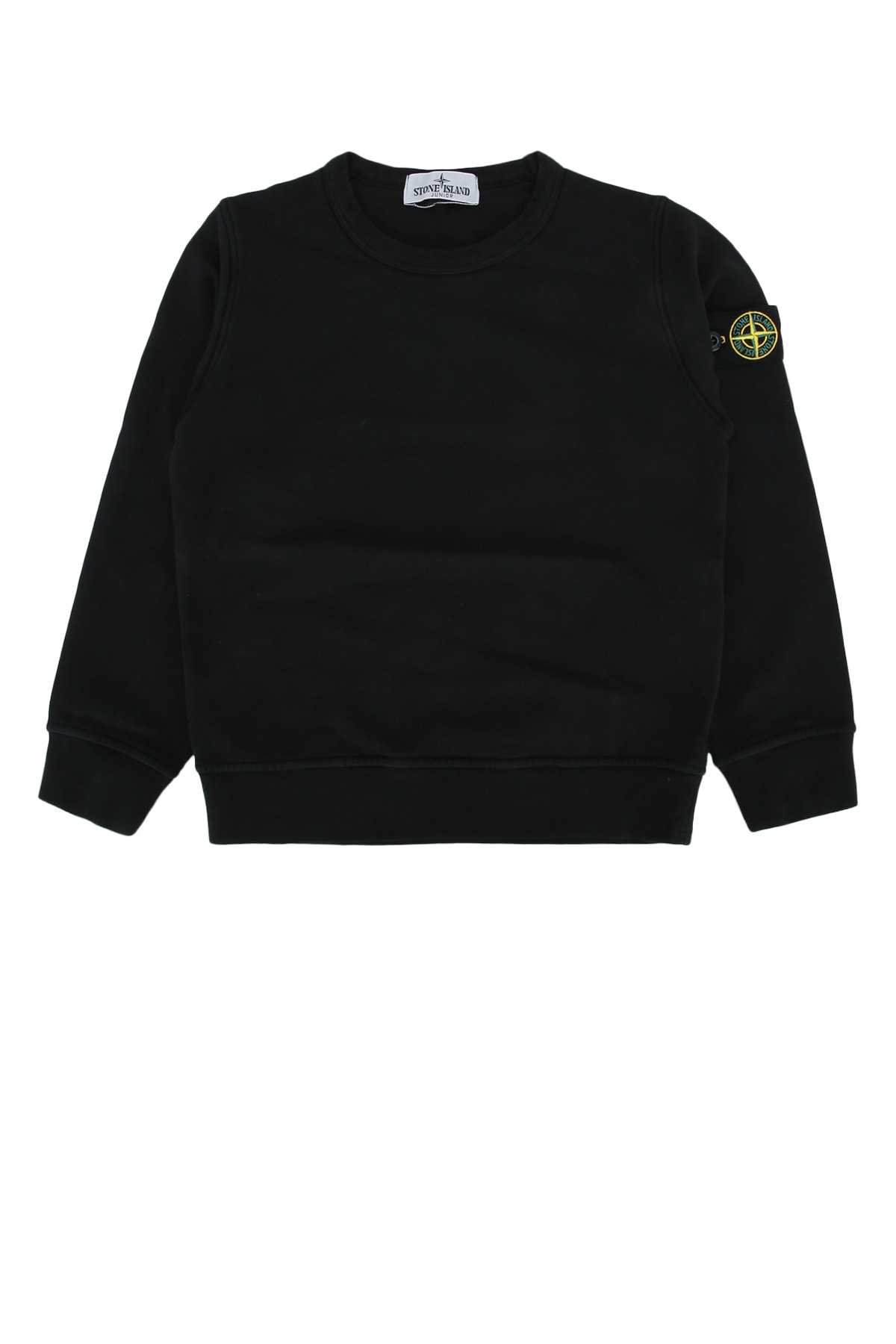Stone Island Felpa In Black