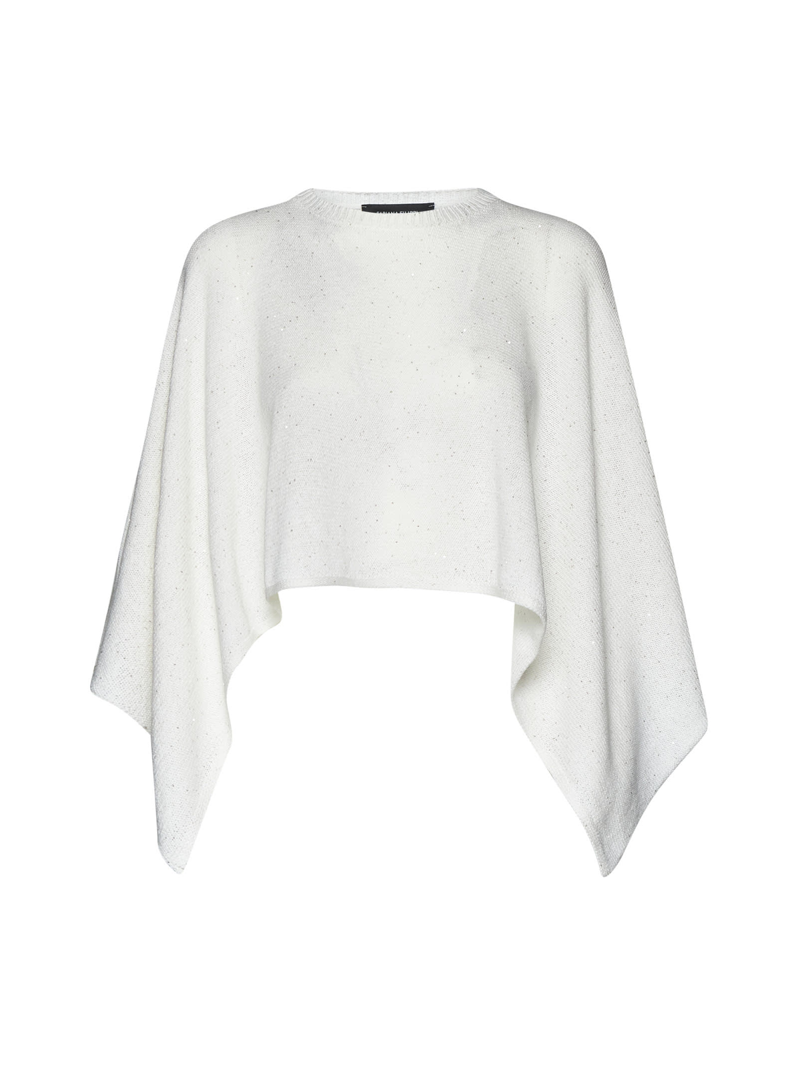 Shop Fabiana Filippi Coat In White