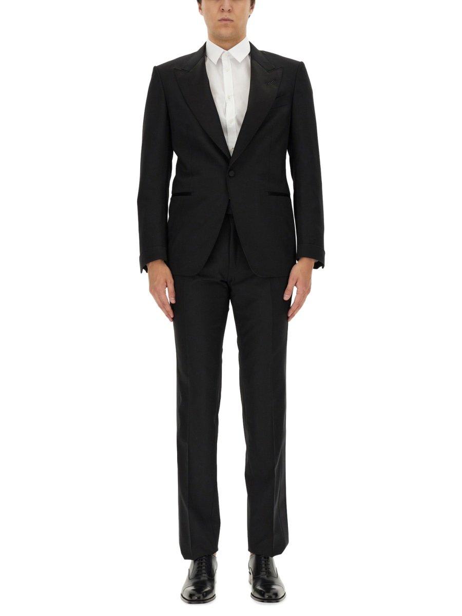 TOM FORD SINGLE-BREASTED TWO-PIECE TAILORED SUIT