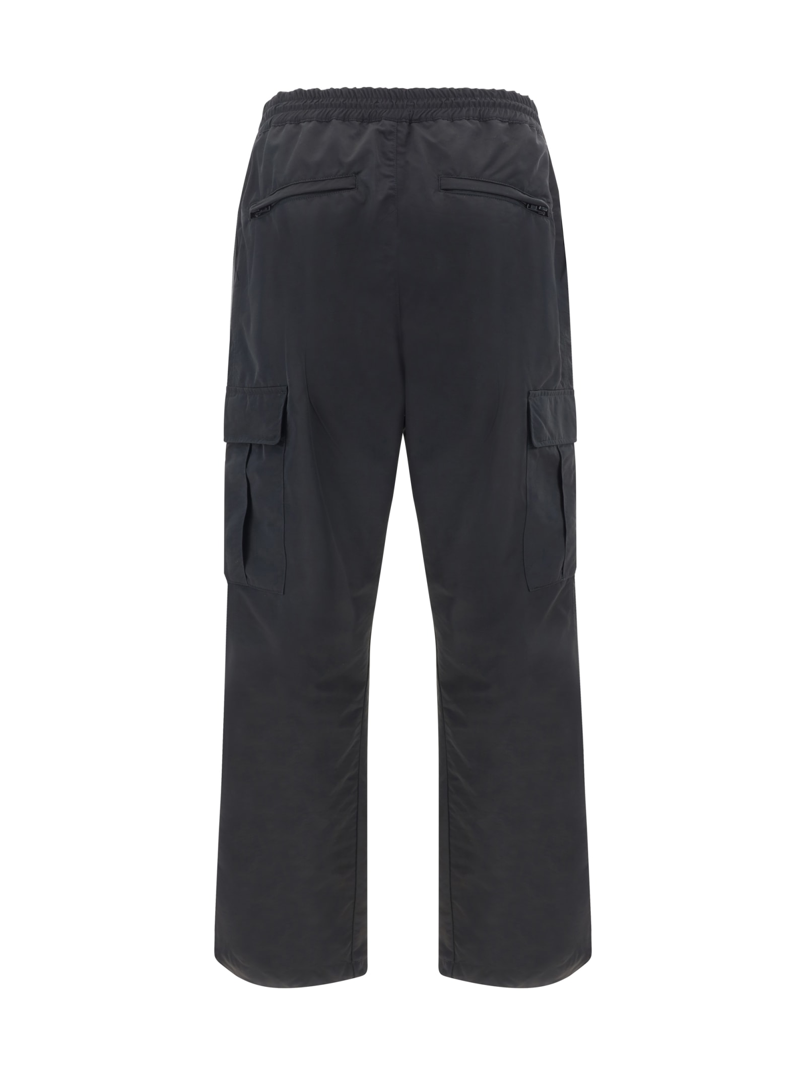 Shop Kenzo Cargo Boke Pants In Black