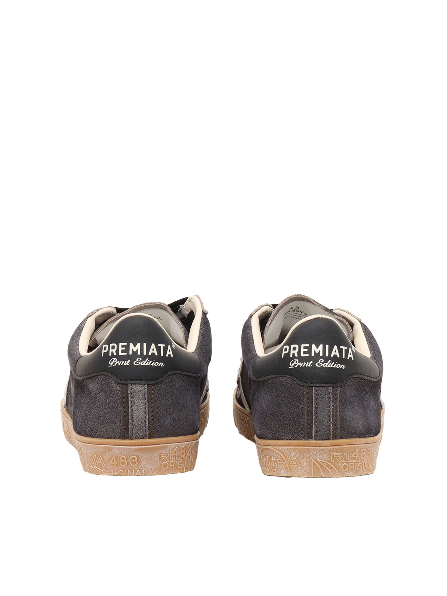 Shop Premiata Sneakers In Blue