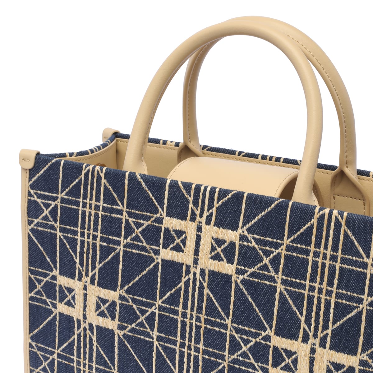 Shop Elisabetta Franchi Logo Tote Bag