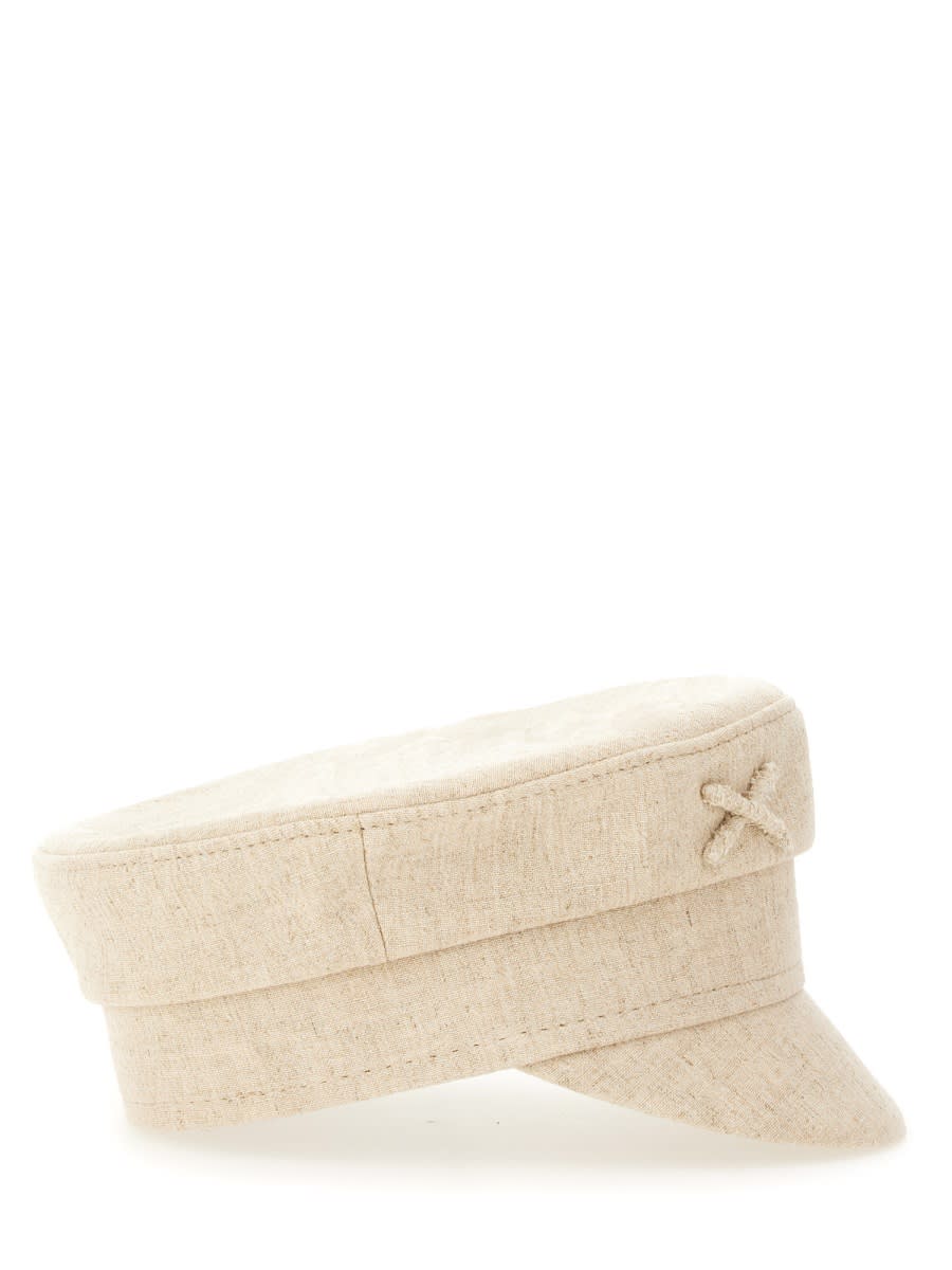 Ruslan Baginskiy Baker Boy Hat In Beige