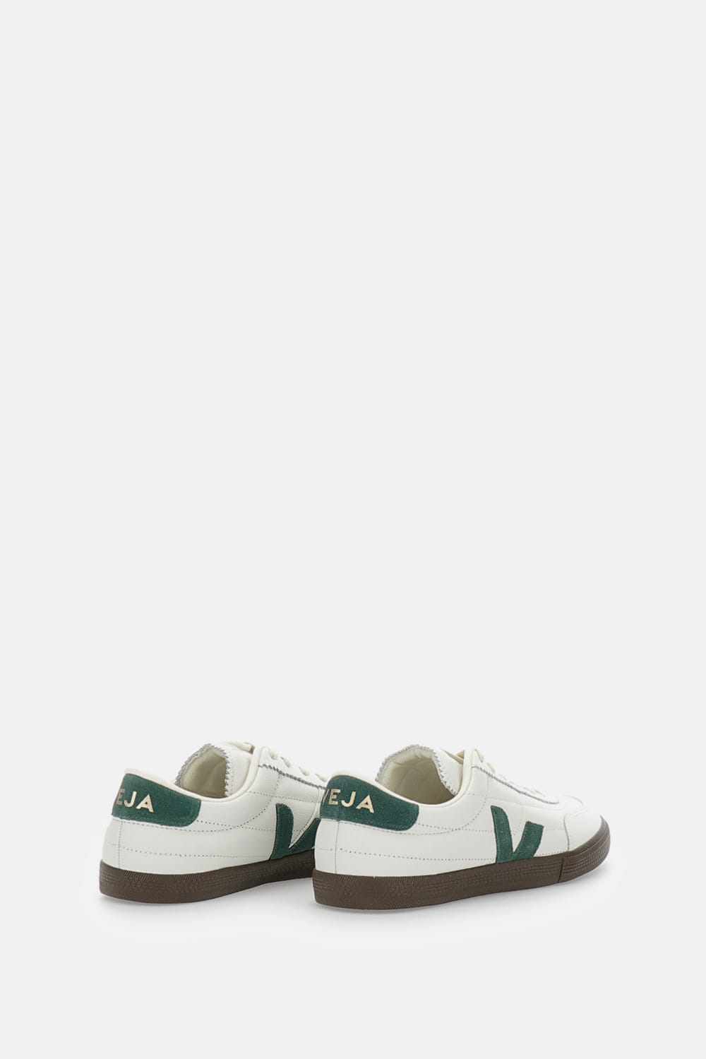 Veja Multicolour Leather Suede Sneaker In White