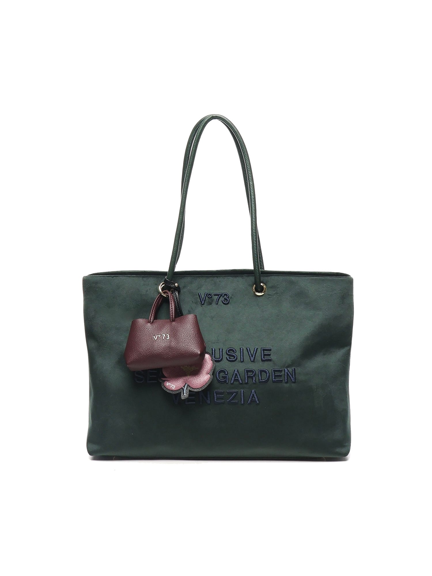 V73 Secret Garden Shopping Bag In Green
