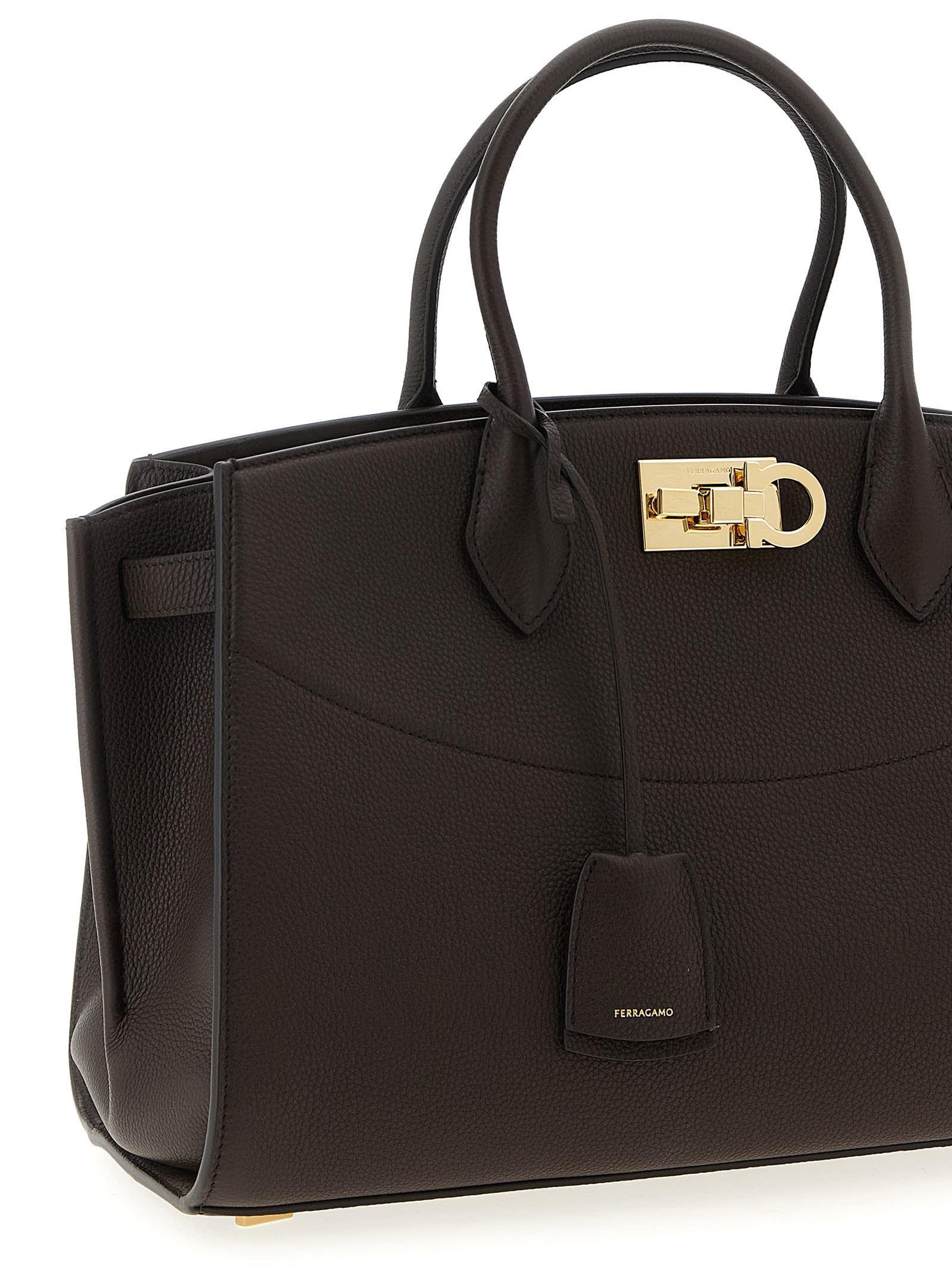 Ferragamo The New Studio Soft 21a110785996 Tmoro In Brown