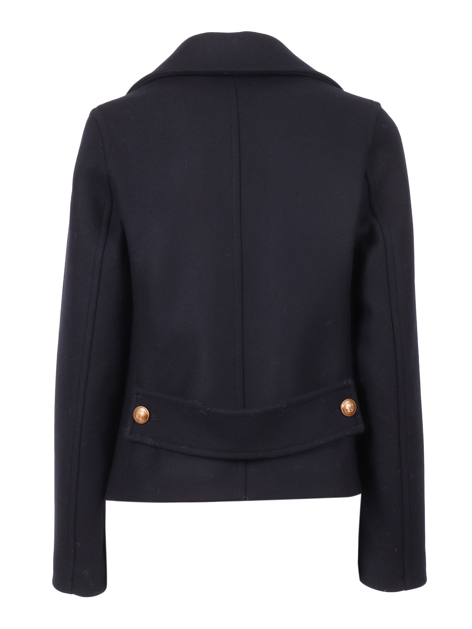 Sealup Amalfi Buttoned Peacoat In Blue