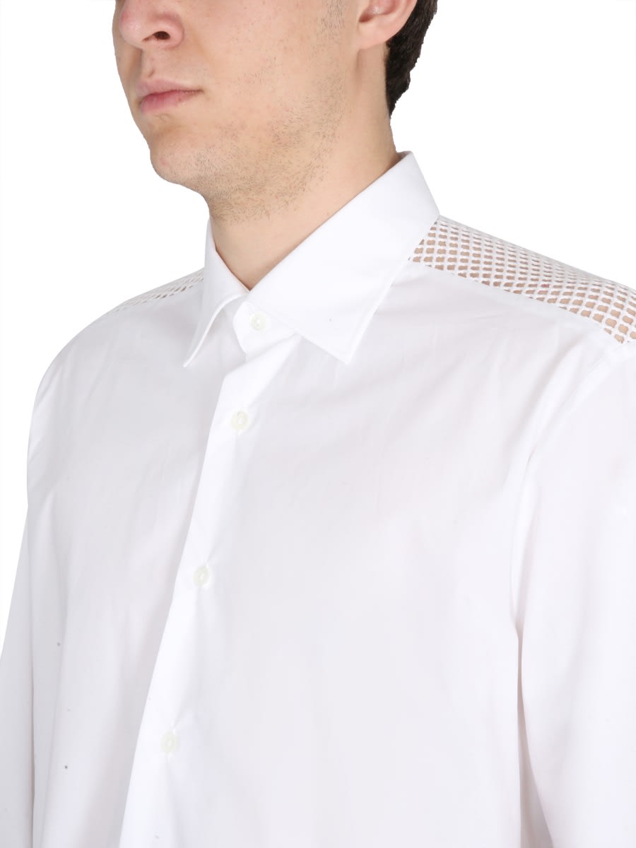 Raf Simons Classic Shirt In White