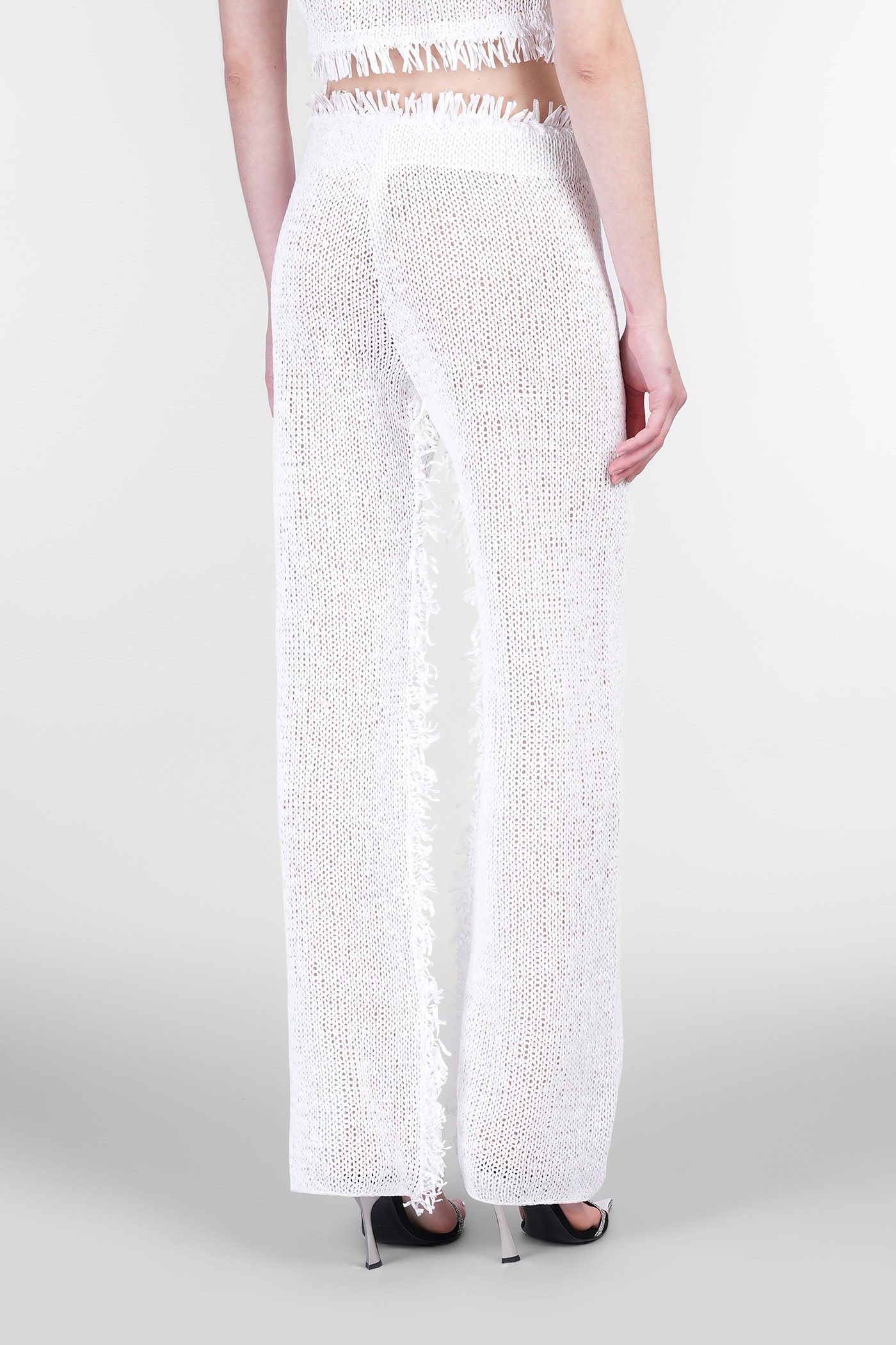 Nué Aruba Dress Woman In White Polyester In White