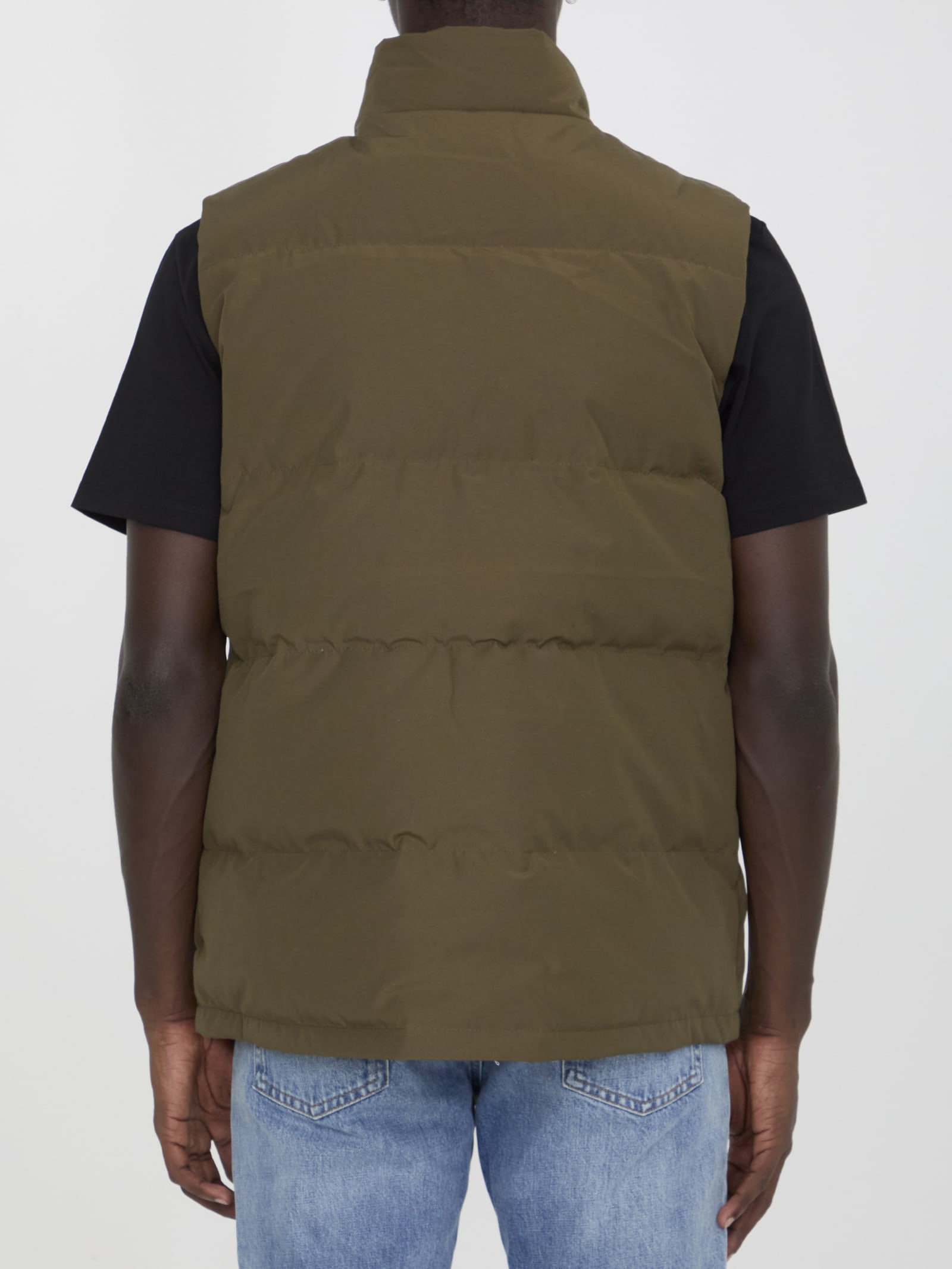 Shop Canada Goose Freestyle Crew Vest In Green