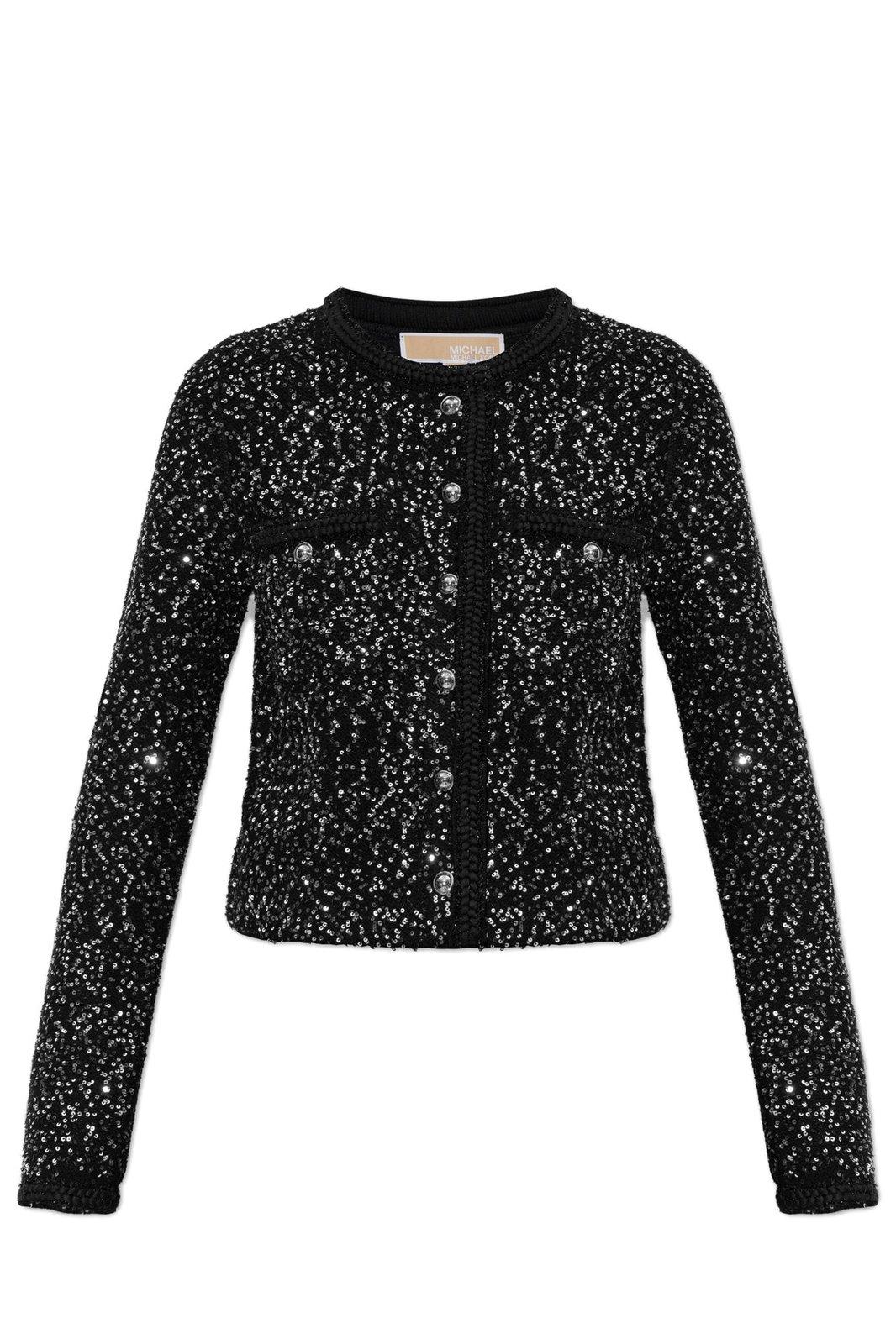 Sequin-embellished Cardigan