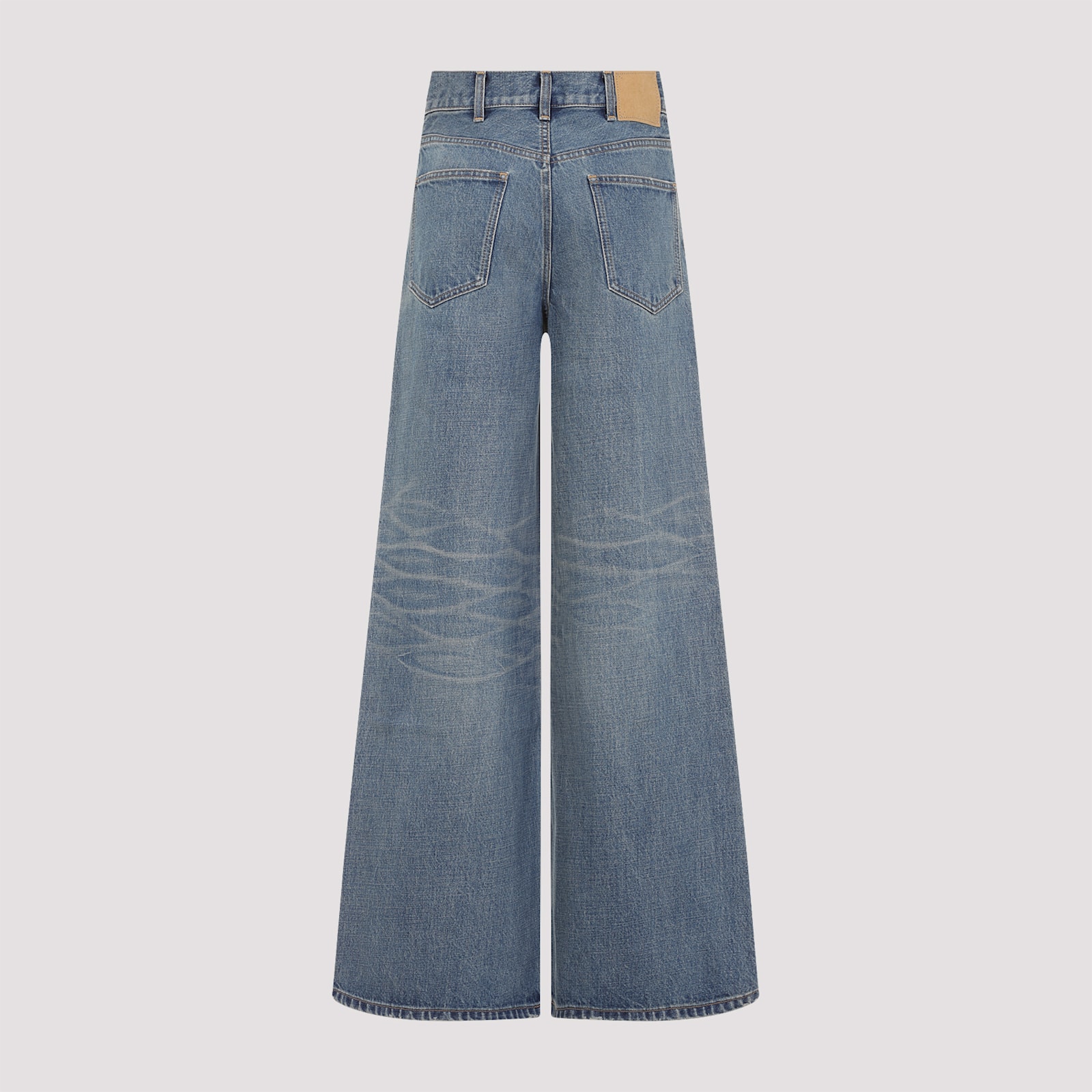 Celine Surf Flare Jeans Women In Blue