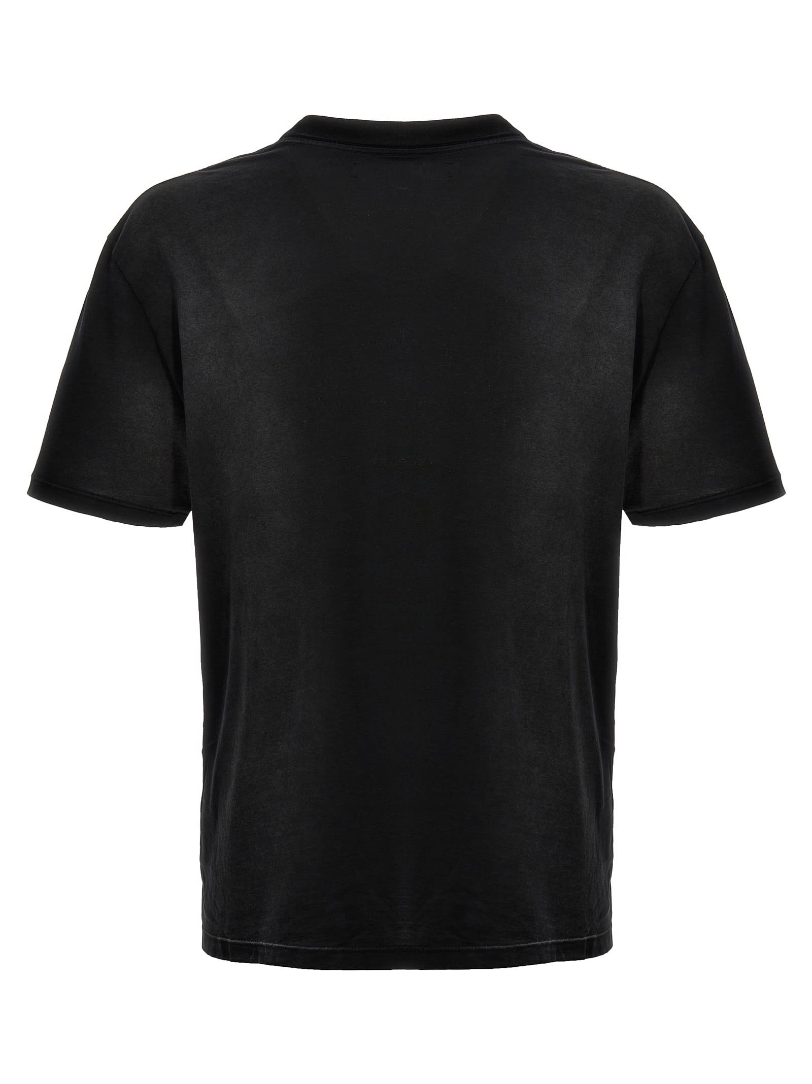 Shop Amiri Track T-shirt In Black