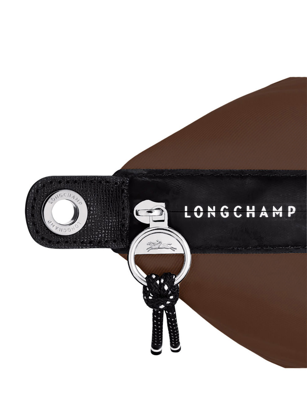 Longchamp Le Pliage Energy Brown Large Handbag With Adjustable And Removable Shoulder Bag And Embossed Logo On