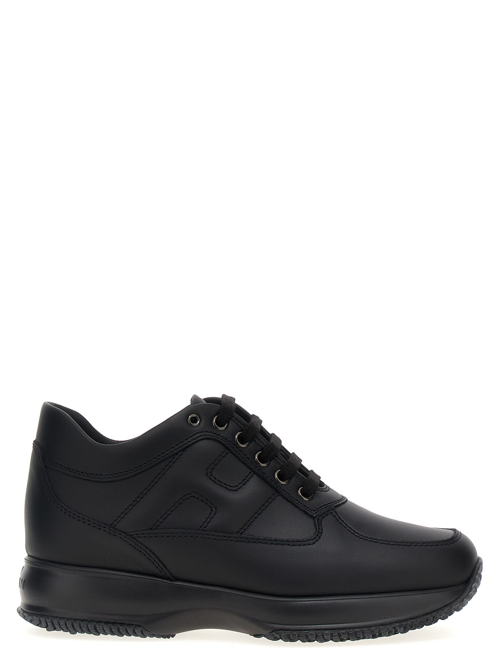 Shop Hogan Interactive Sneakers In Black