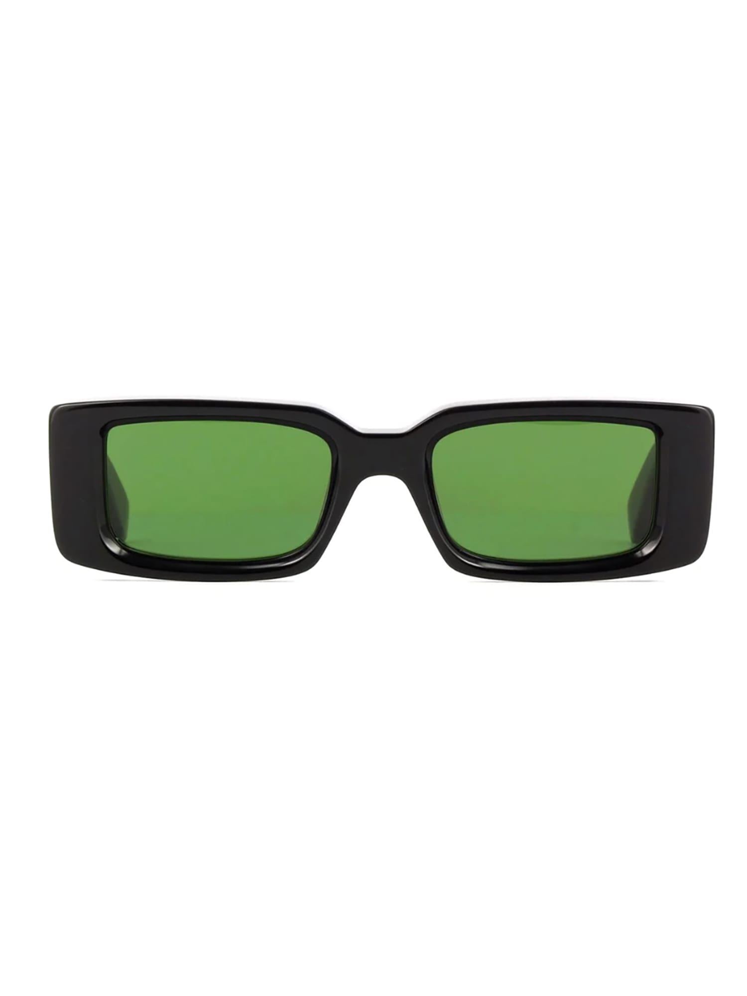 Shop Off-white Oeri127 Arthur Sunglasses In Black