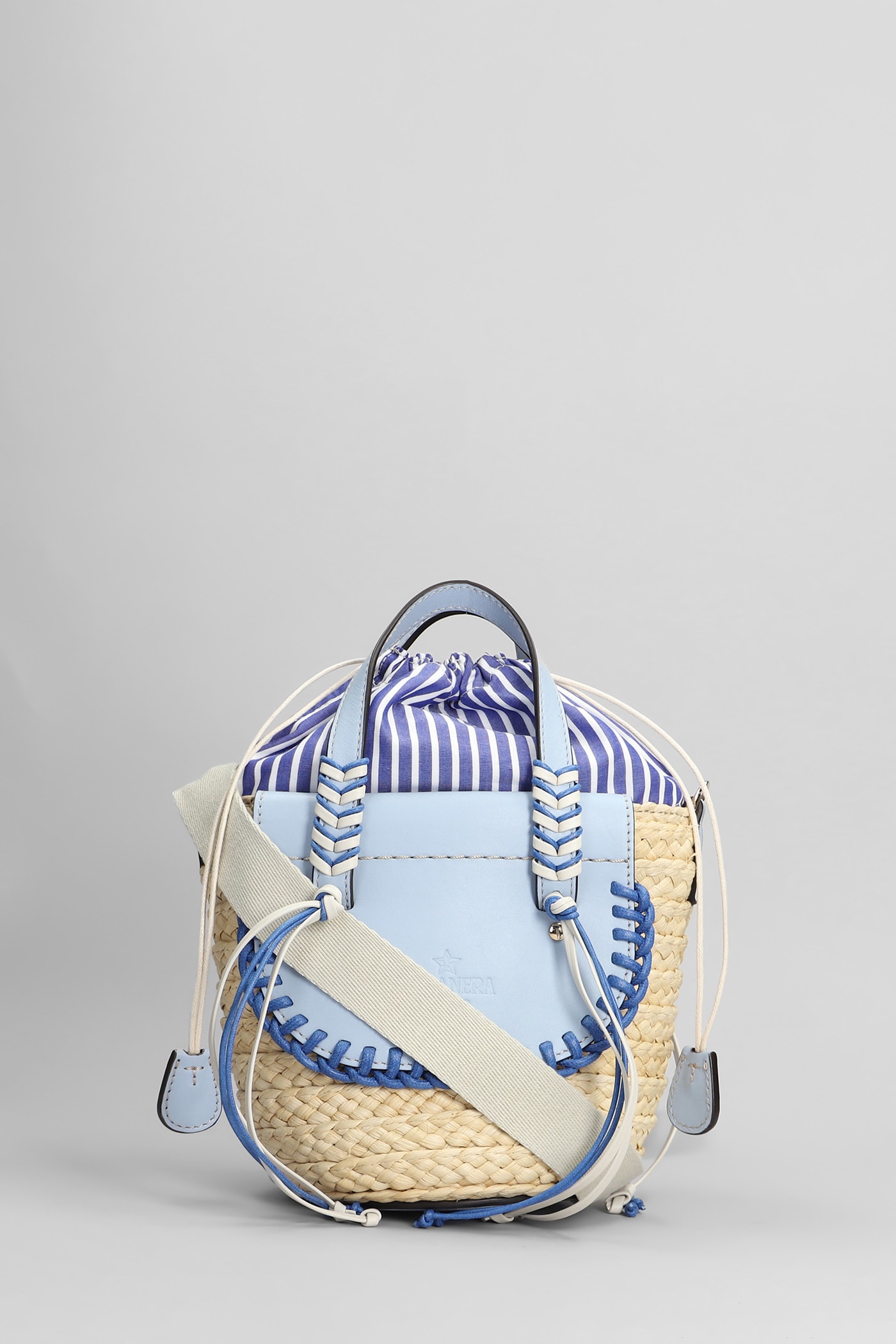 Cuba Lab Habanera Tote In Beige Raffia