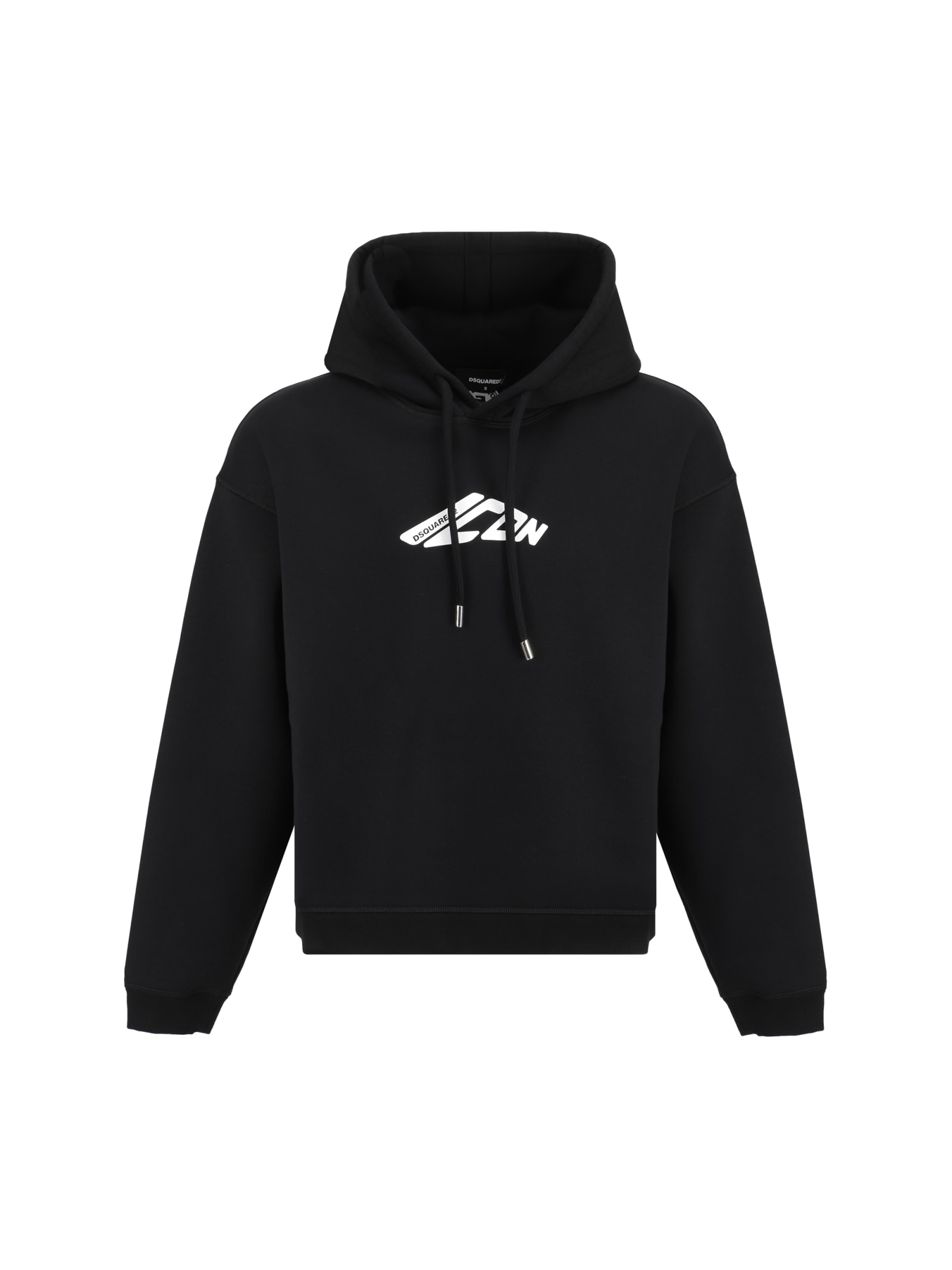 Shop Dsquared2 Hoodie In Black