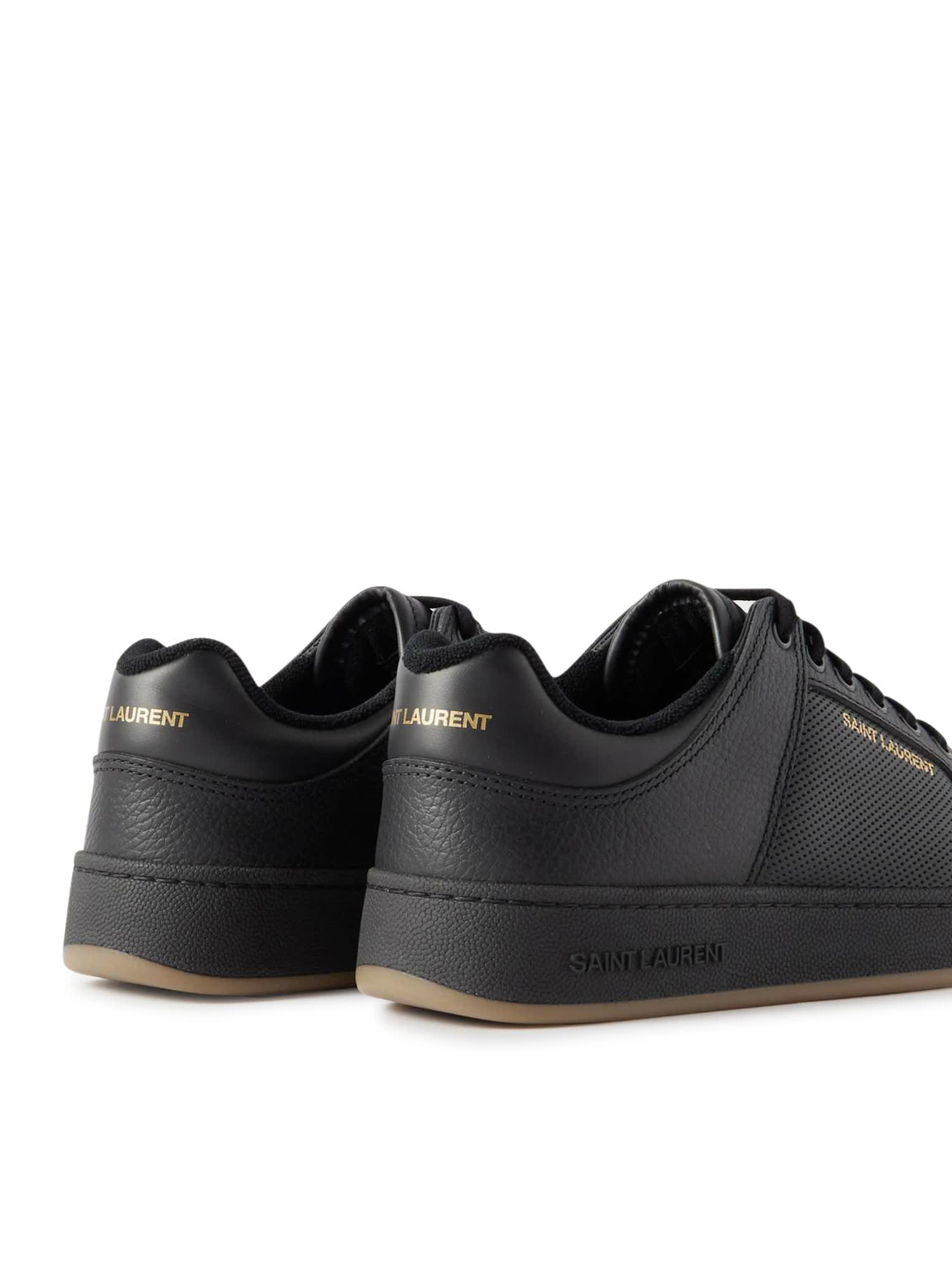 Shop Saint Laurent Merisl/61 Lt Sneaker In Black